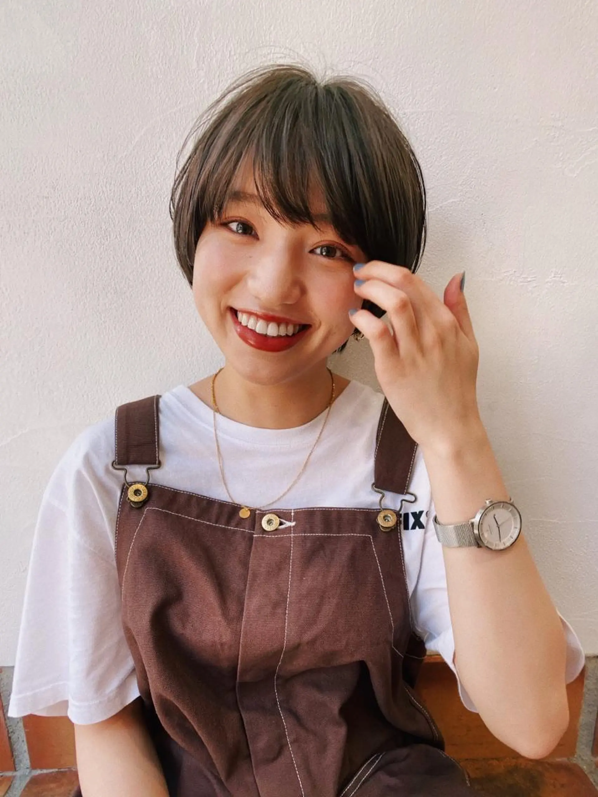ショート カラー カット特化柏駅 徒歩3分LOUのヘアスタイル