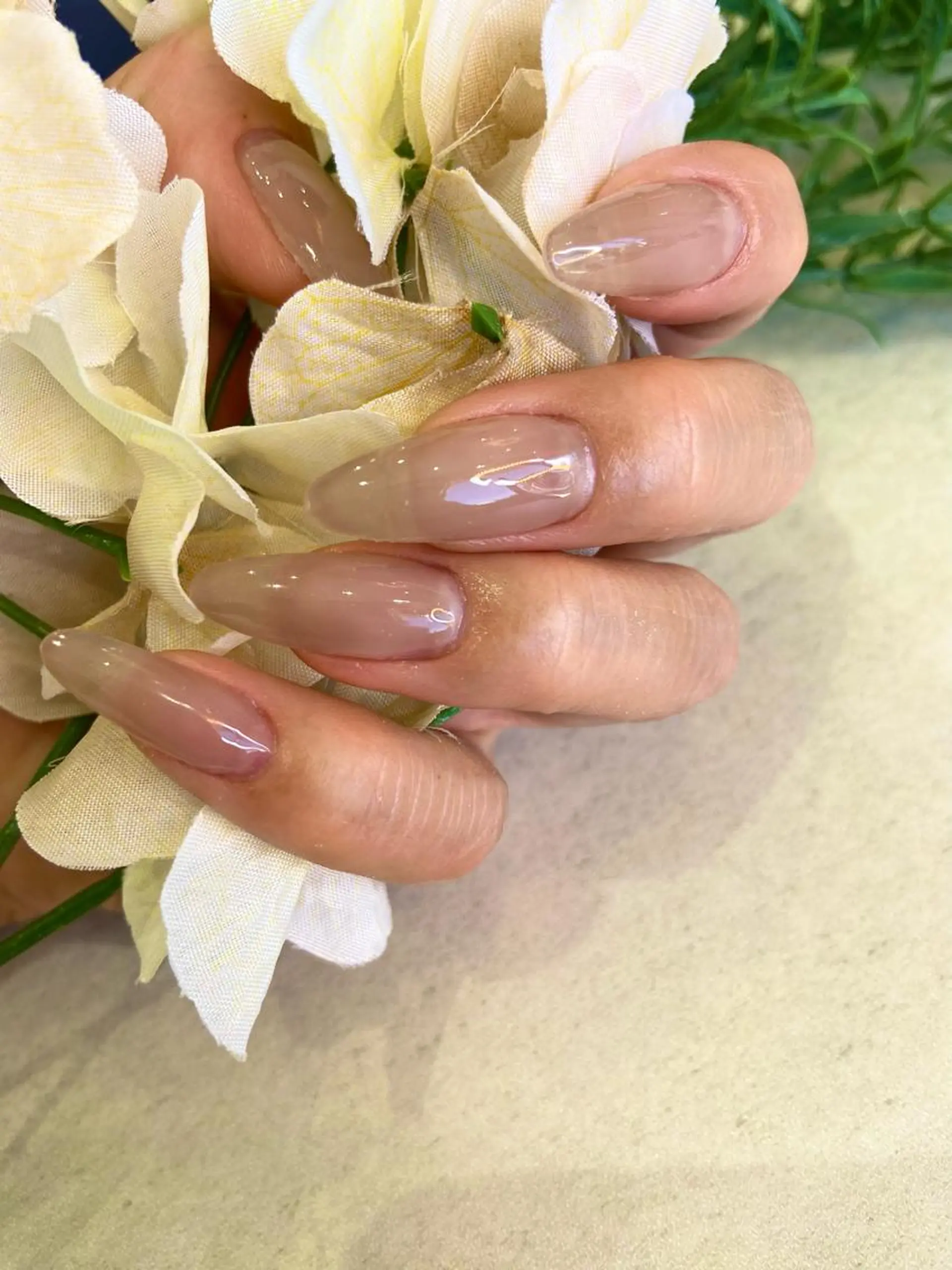 ネイル ワンカラーネイル ハンドネイル nailsalon MINERVAのネイルデザイン