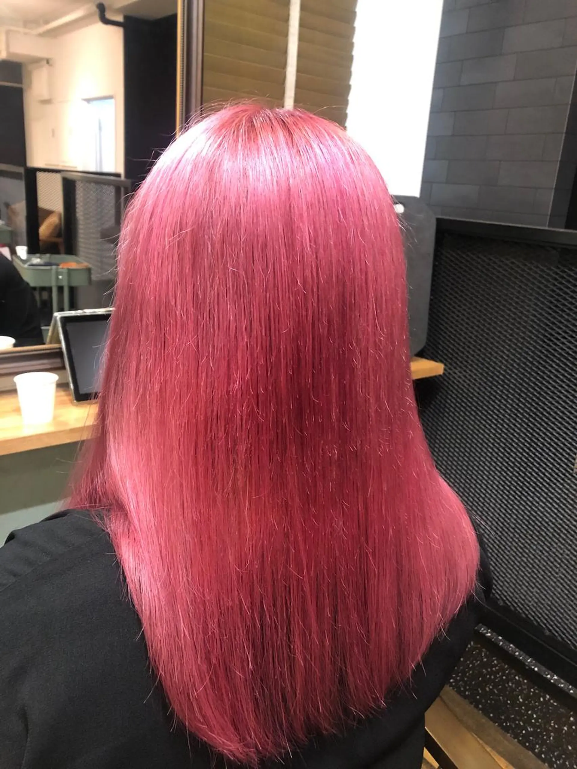 ミディアム ヘアカラー トリートメント 髪質改善/艶髪💎 ウエキ リカのヘアスタイル