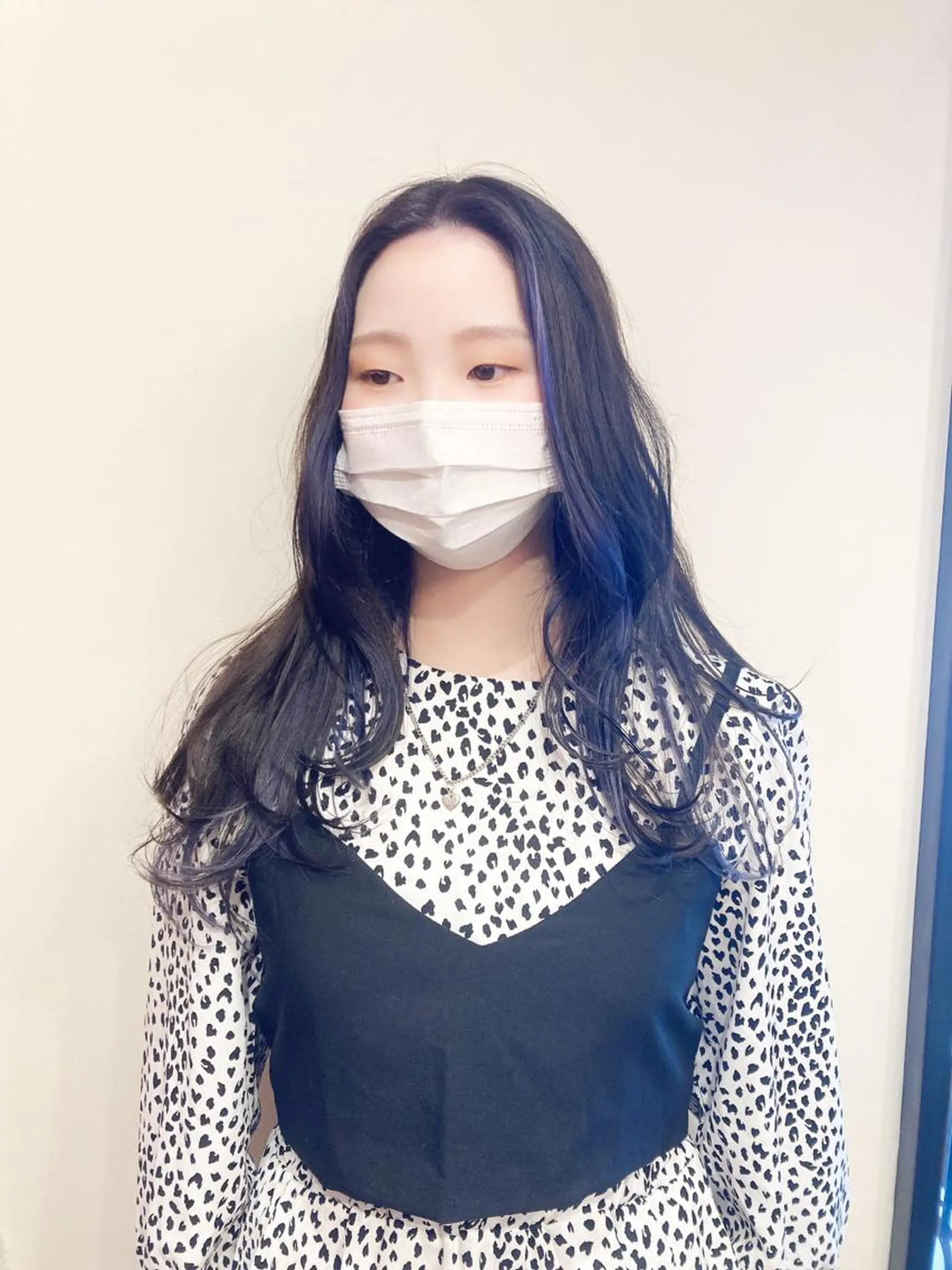 ロング 絹髪に小顔レイヤー KASHIのヘアスタイル