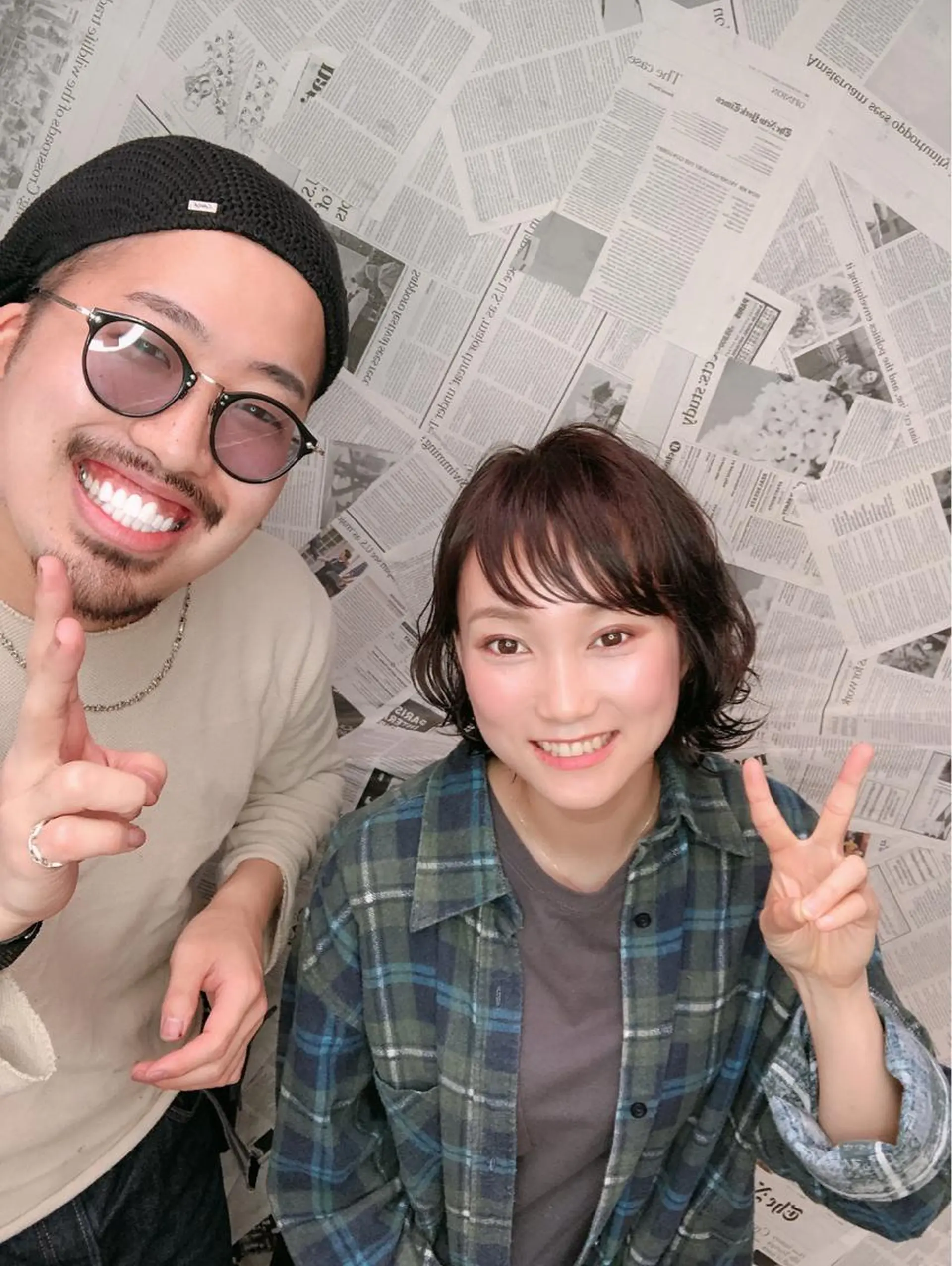 ショート カット ヘアカラー トリートメント Toiro 中目黒のヘアスタイル