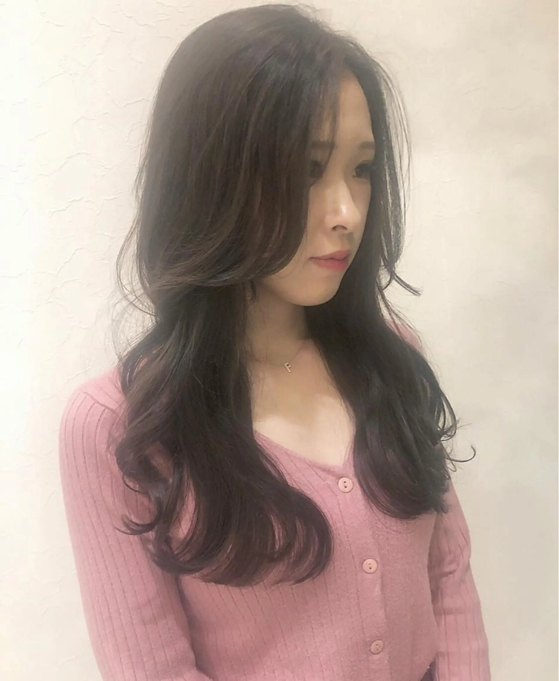 ロング カラー nakahara madokaのヘアスタイル