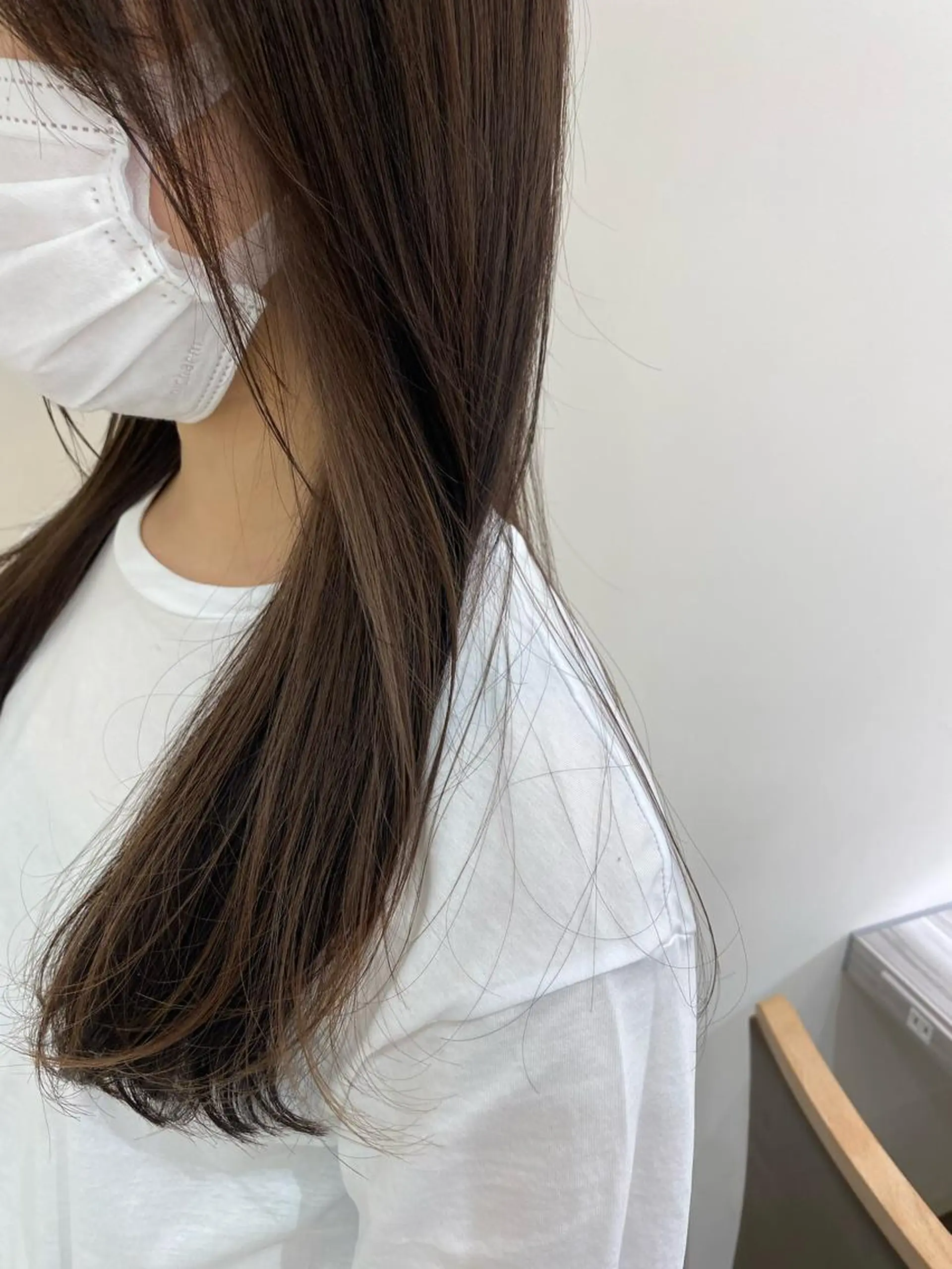 ロング カラー インナーカラー カット ヘアカラー トリートメント プレイングカラー🤍 細めハイライトのヘアスタイル