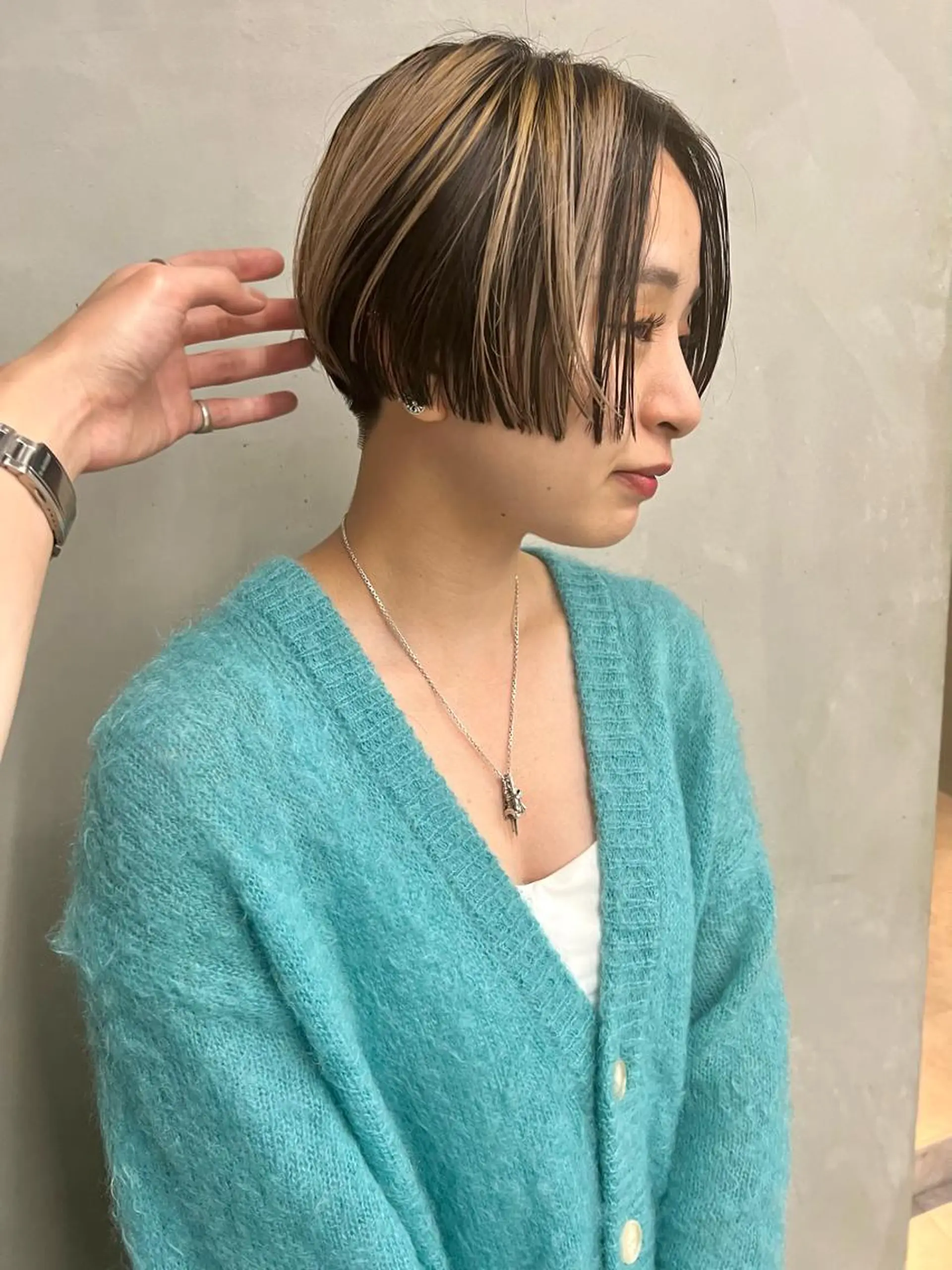 ショート カラー ショートヘア カット ヘアカラー パーマ 縮毛矯正 トリートメント sakoda shunkiのヘアスタイル