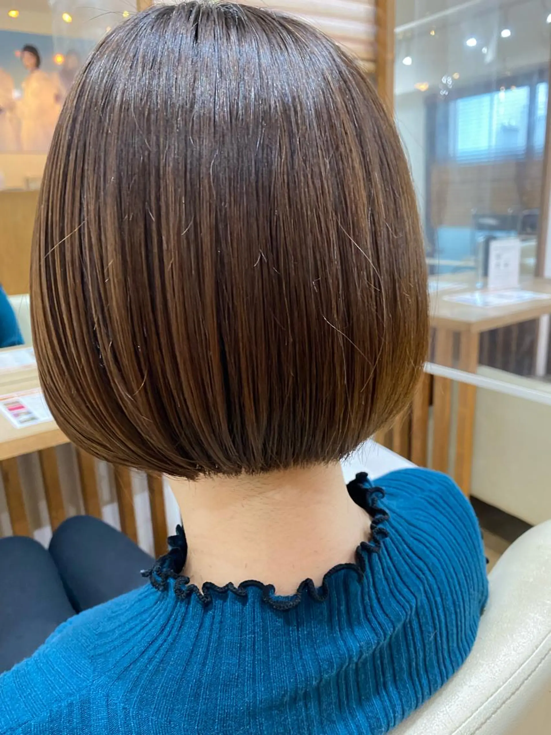 ショート 銀座⚜️【脱白髪染め 美髪矯正】トグチのヘアスタイル