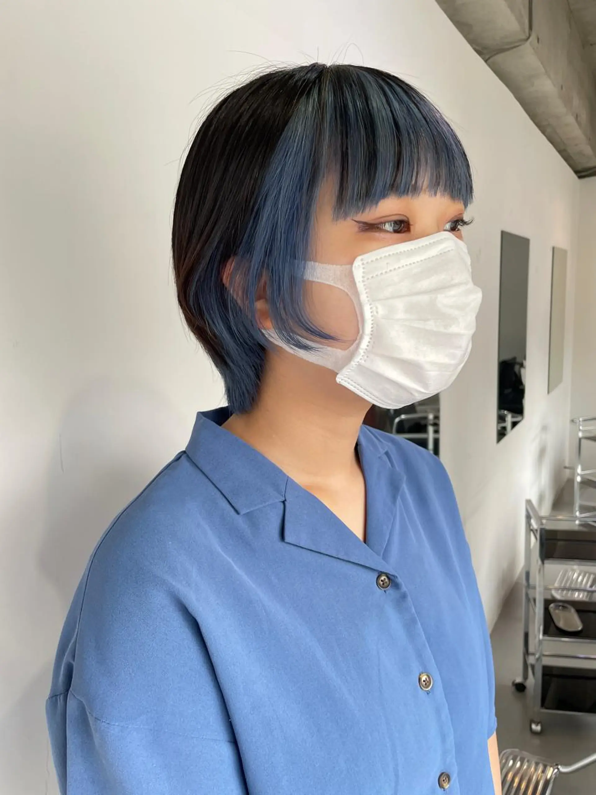 ショート silo所属・silo MOKA 顔周りカット🦦のヘアスタイル