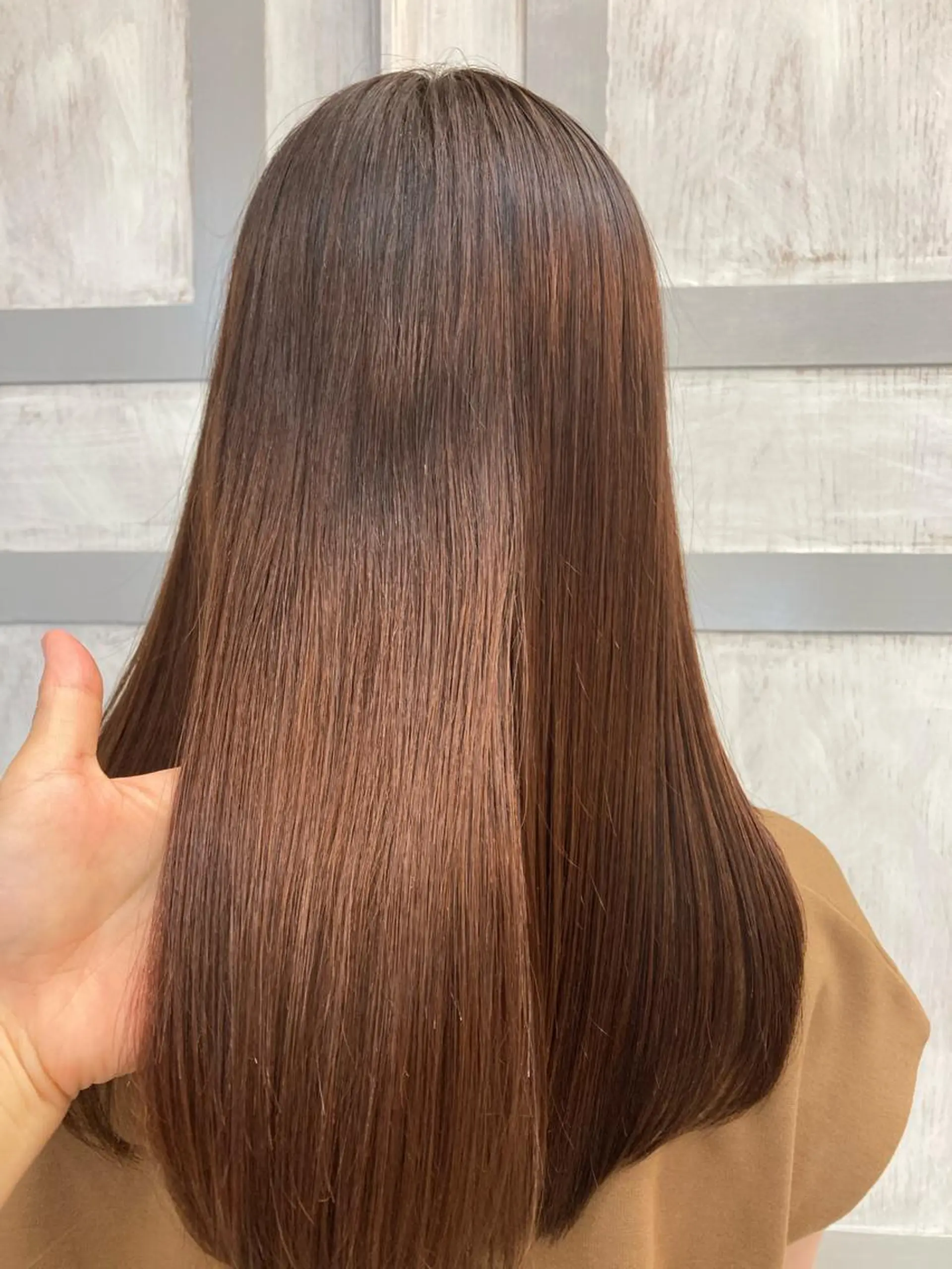 ロング 酸性ストレート GOSSIP所属・GOSSIP信国 瑞絵のヘアスタイル