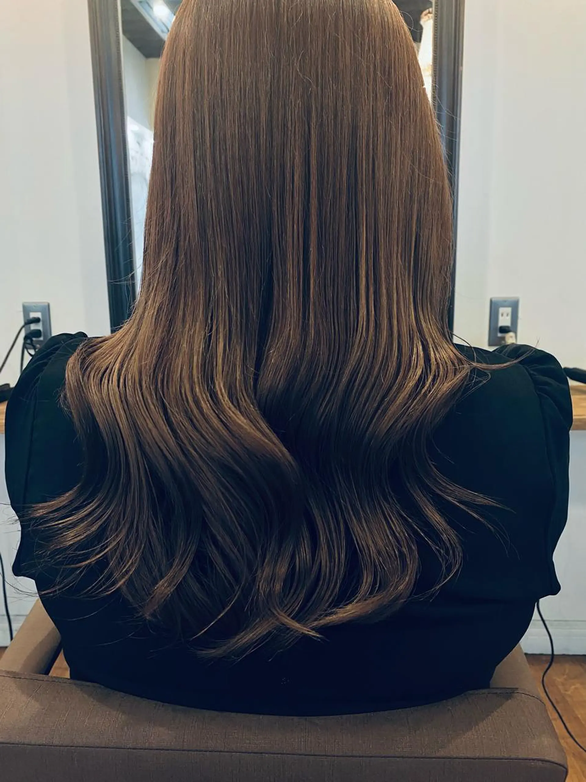 ロング カラー 理想のツヤ髪へ 👼谷山　潮音👼のヘアスタイル
