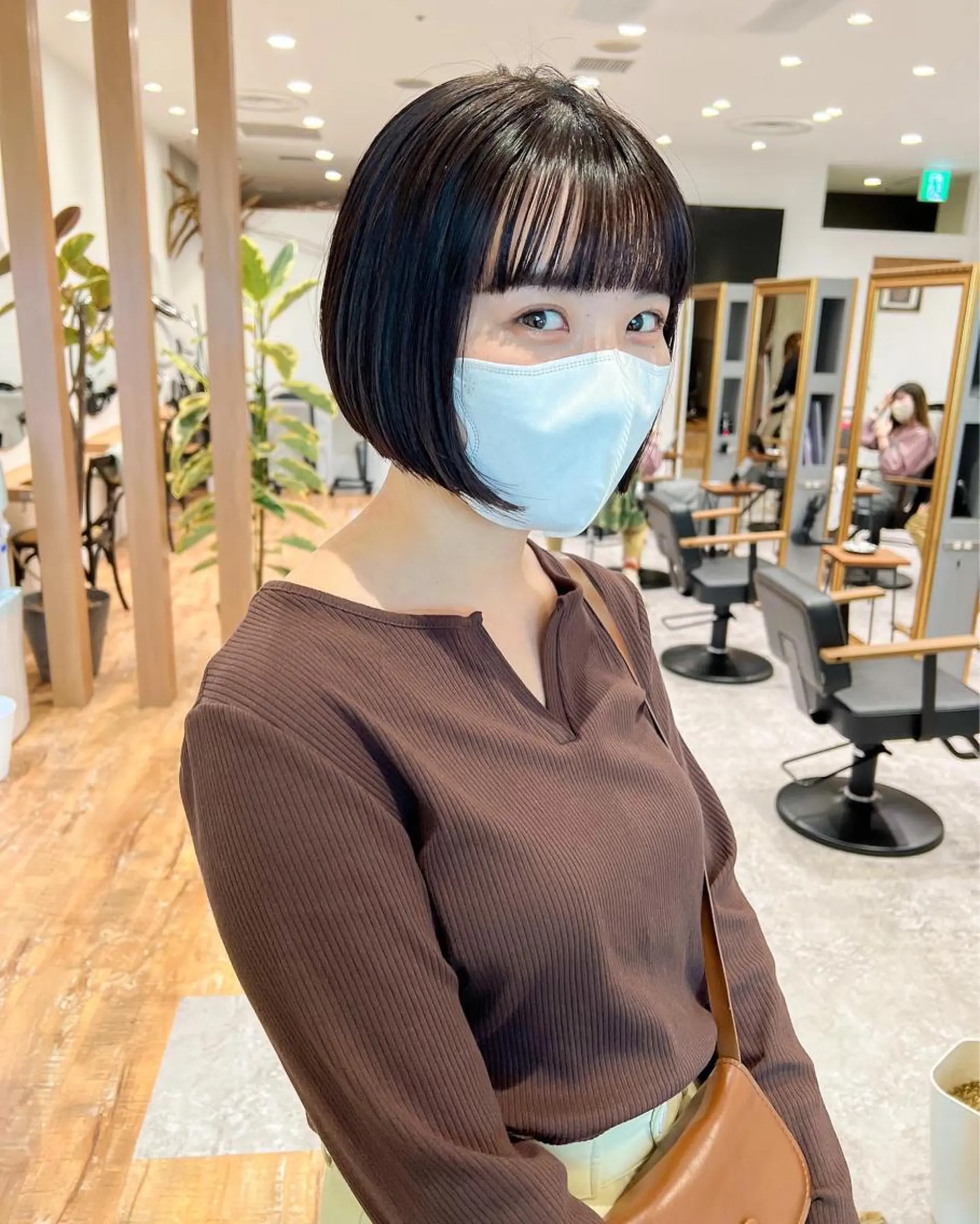 ショート 韓国風デザイン 💐MIZUKI💐のヘアスタイル