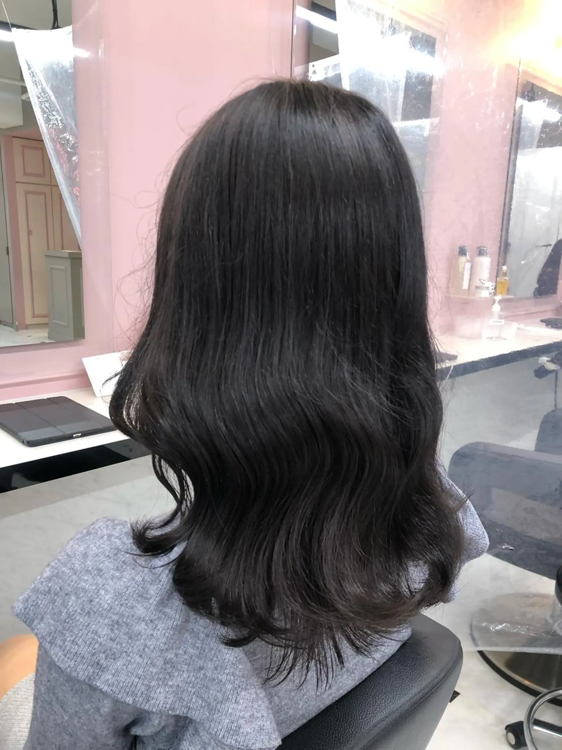 ロング カラー ヘアアレンジ 透明感/艶髪/💖 トレンドスタイル💖のヘアスタイル