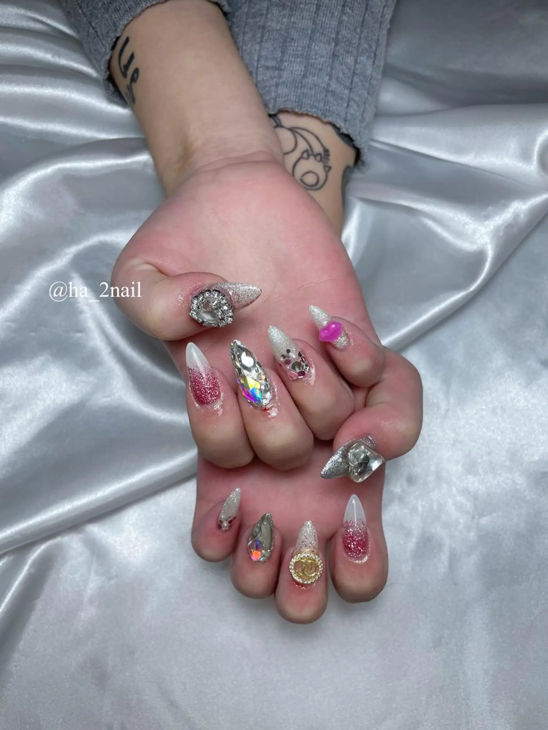 ネイル NAIL and EYELASH ALPHA.所属・ALPHA. 姫繇のネイルデザイン