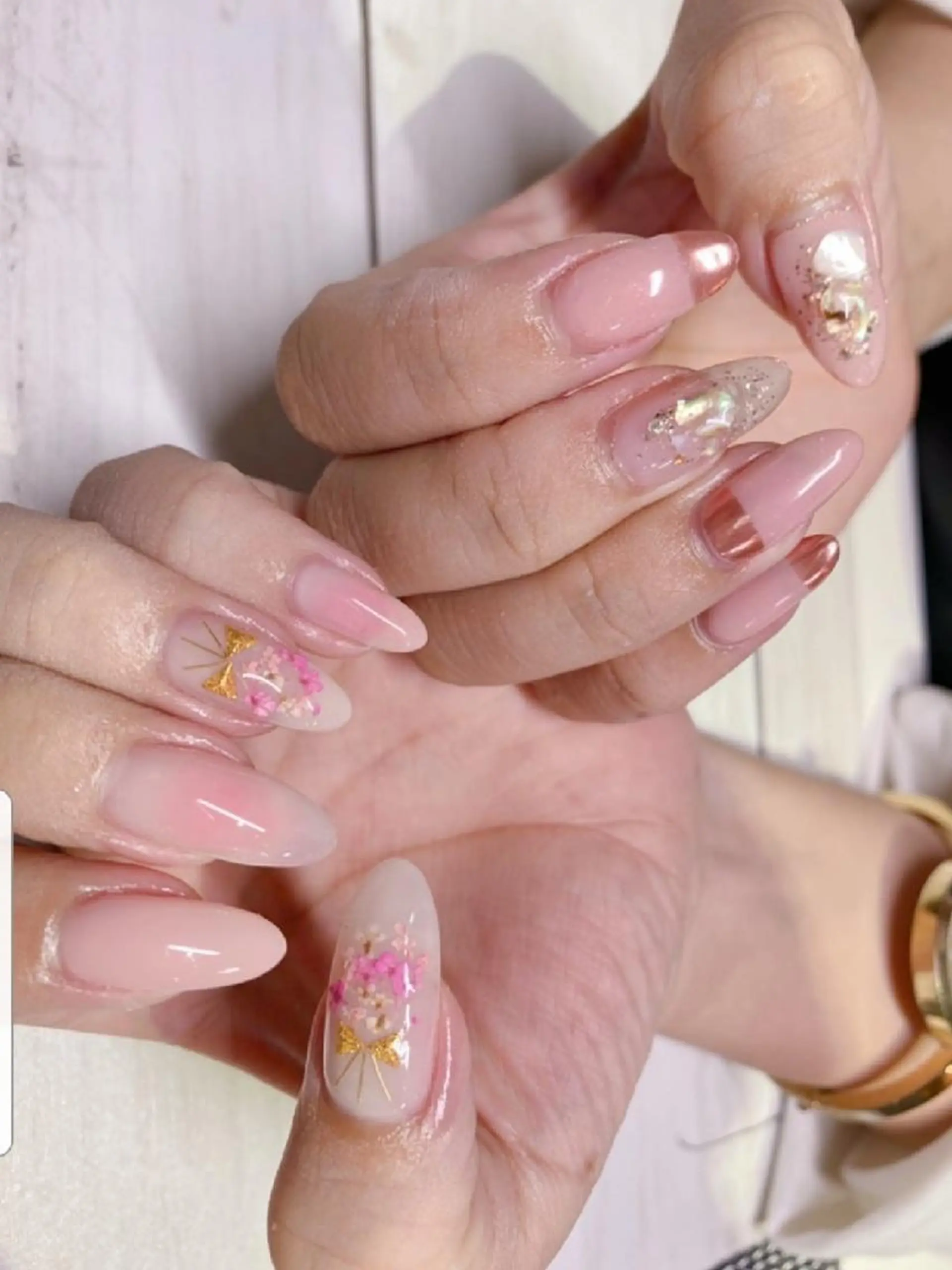 ネイル joie ange難波店所属・田邊 早也香のネイルデザイン