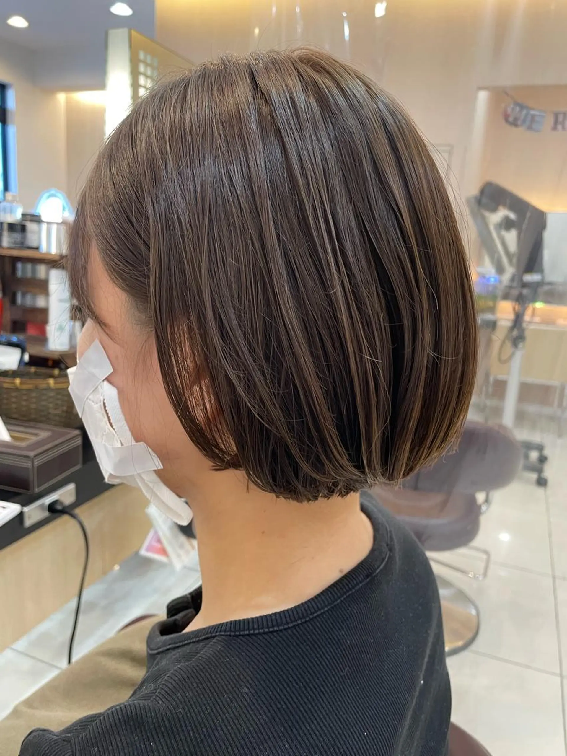 ショート カラー ヘアアレンジ カット ヘアカラー トリートメント リリー /Men's/パーマのヘアスタイル