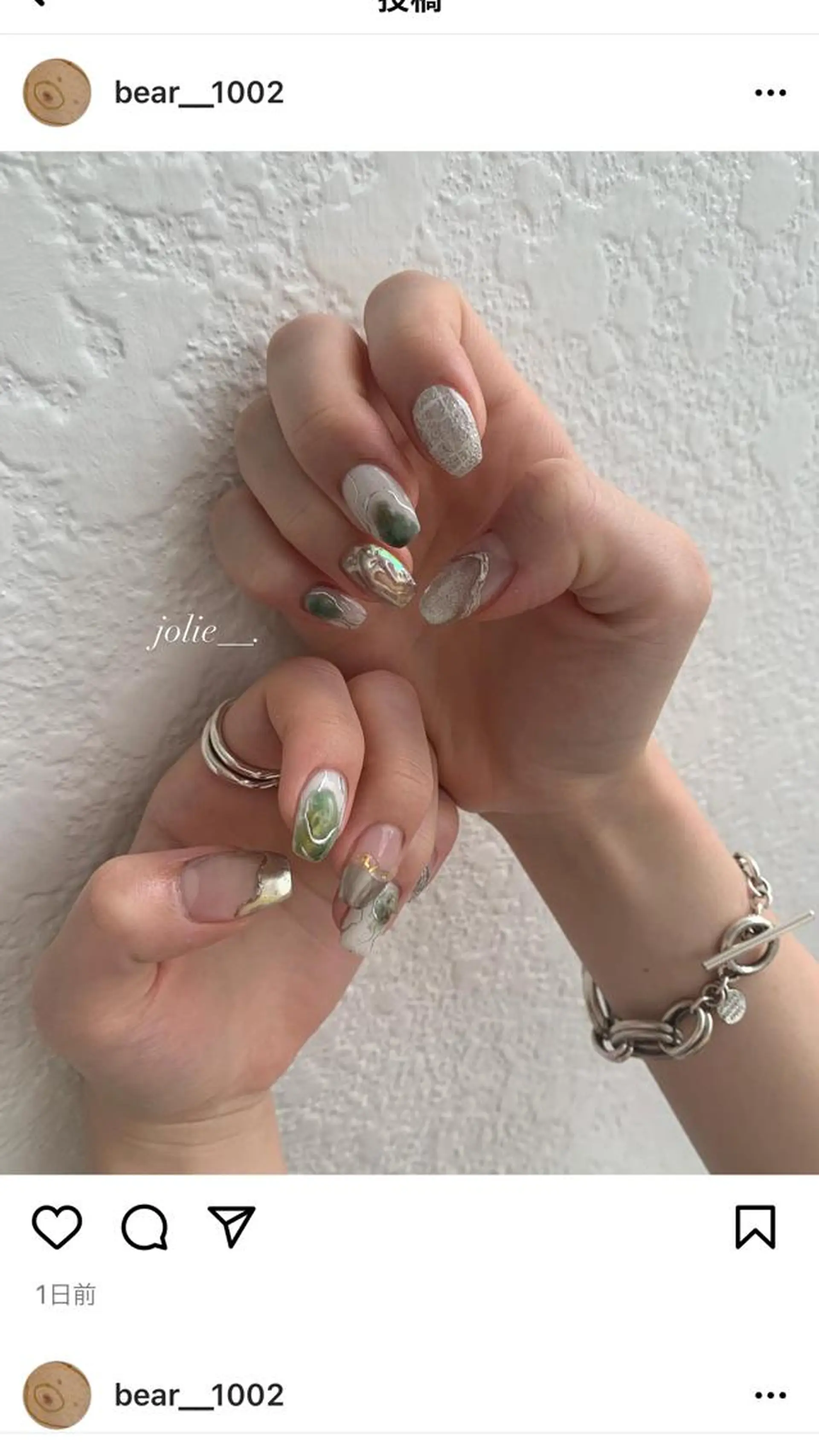 ネイル jolie nailのネイルデザイン