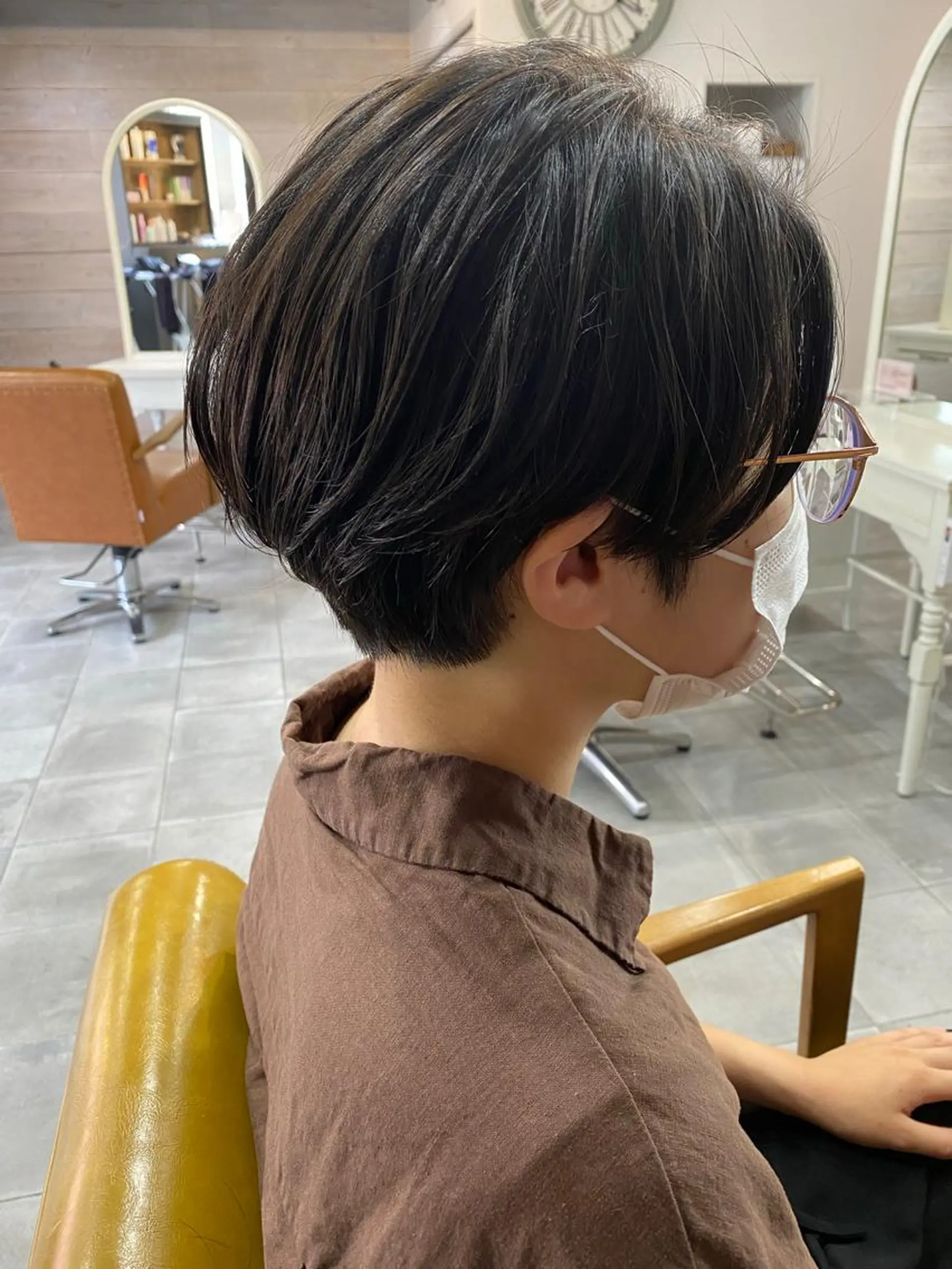 ショート カット パーマ SHIAN立川 及川望のヘアスタイル
