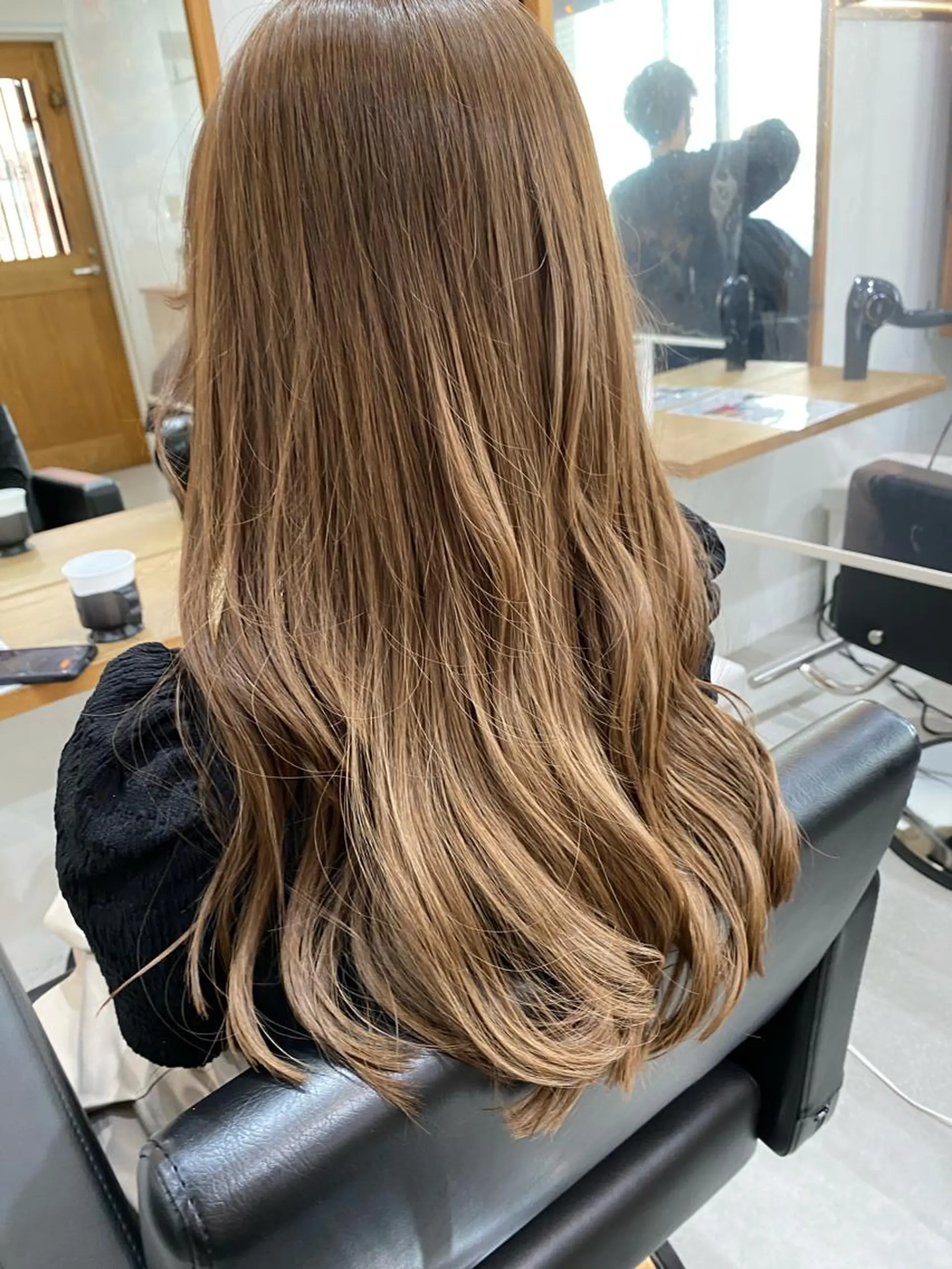 ミディアム カラー 銀座⚜️【脱白髪染め 美髪矯正】トグチのヘアスタイル