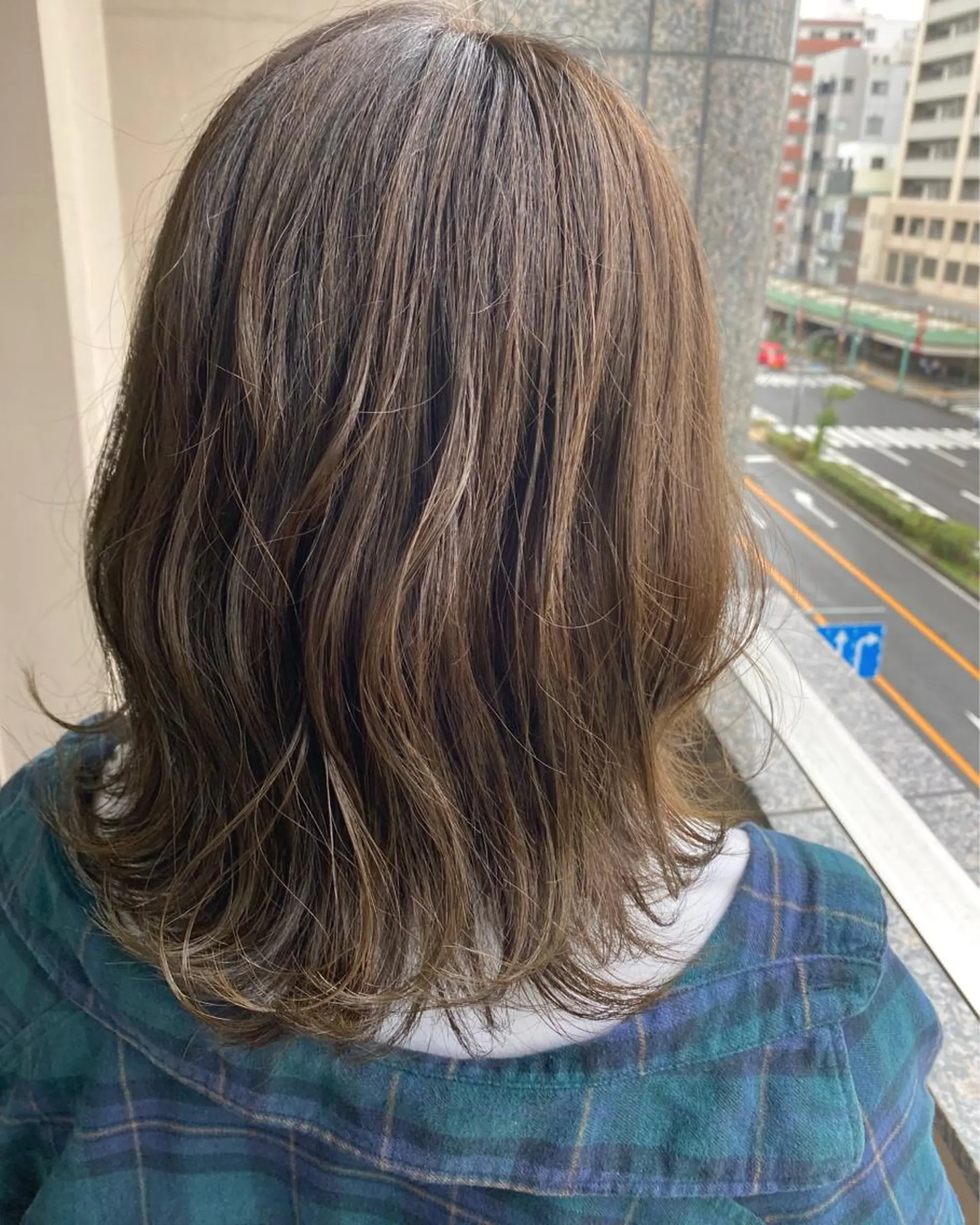 ショート カラー ベージュカラー オリーブベージュ カット ヘアカラー トリートメント Naoto ☆ number天王寺店のヘアスタイル