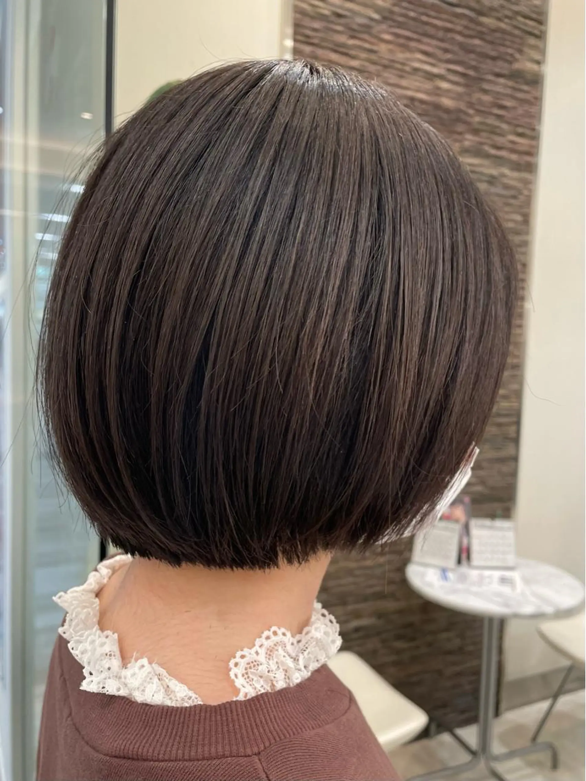 ショート ボブ 荒木 理緒のヘアスタイル