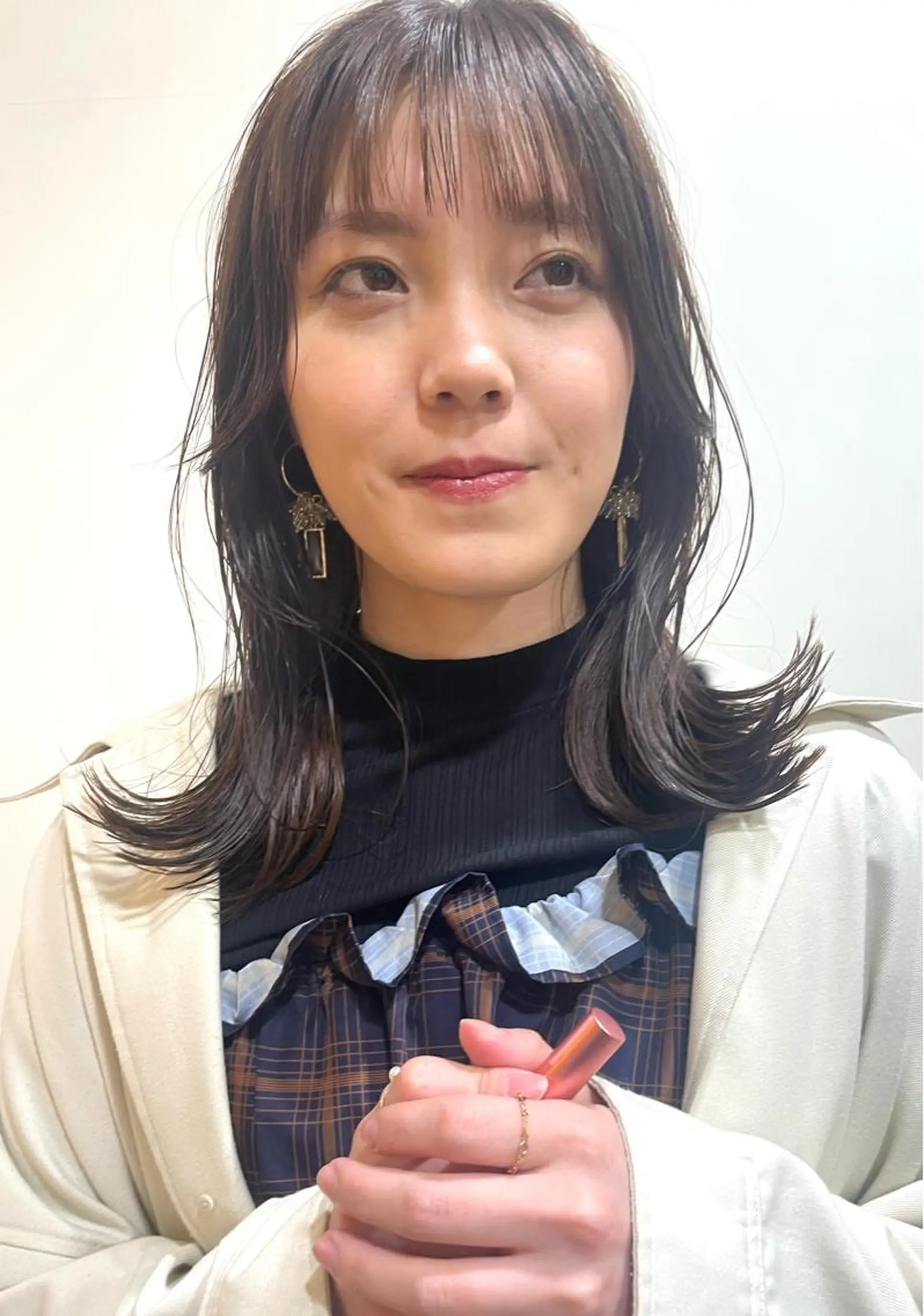 ミディアム カラー カット ヘアカラー トリートメント レイヤー／似合わせ TAKUYAのヘアスタイル
