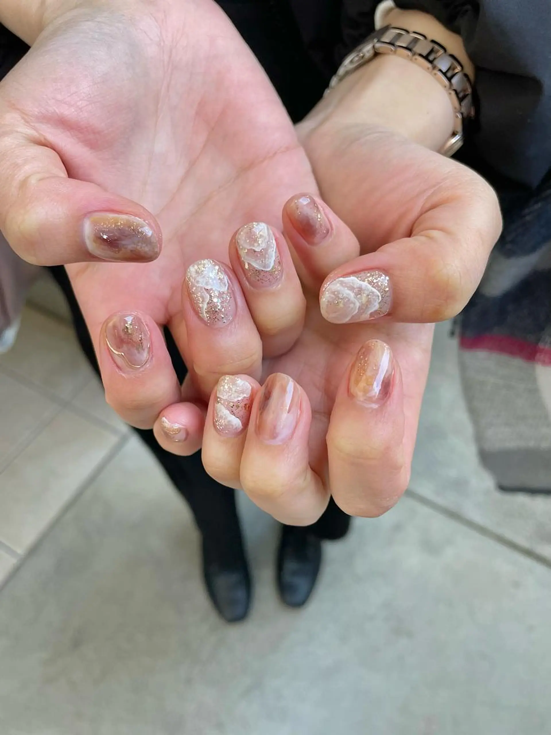 ネイル ハンドネイル Radia bykaonailsのネイルデザイン