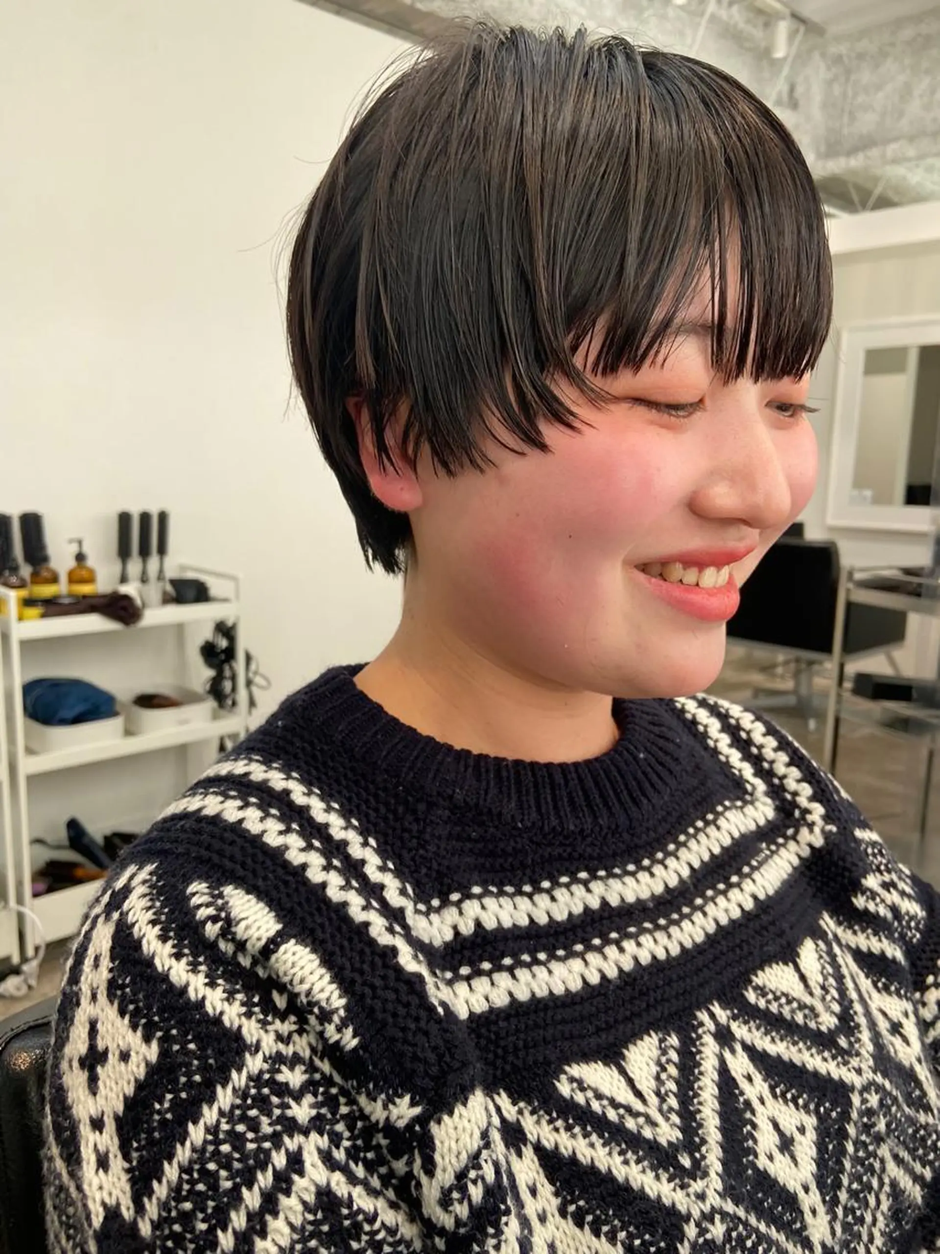 ショート STAN WOOD所属・似合わせcut 🔥yutakaのヘアスタイル