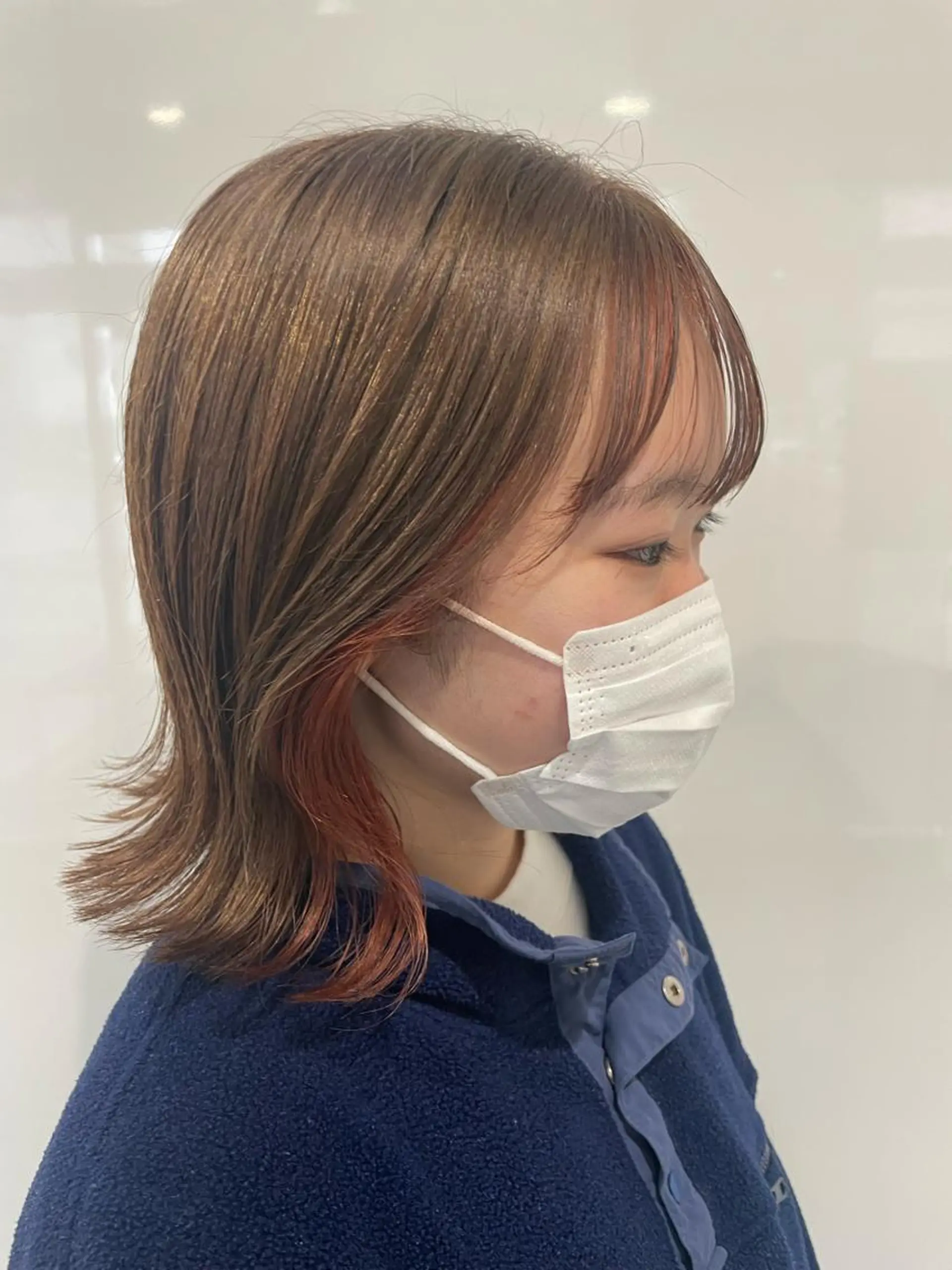 ミディアム カラー イルミナカラー インナーカラー NAP  hair &spa所属・小林 真由のエステ・リラクイメージ