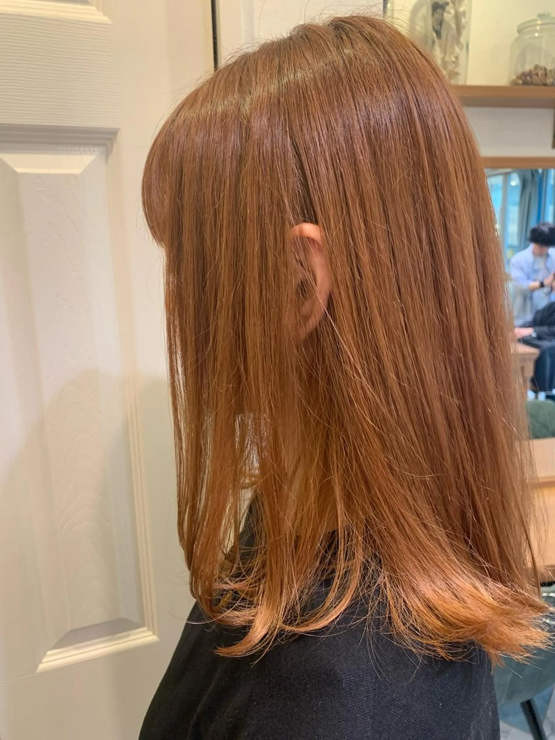 セミロング カラー La fith liebe 京都駅前店所属・🌈ブリーチ特化🌈 MINATOのヘアスタイル
