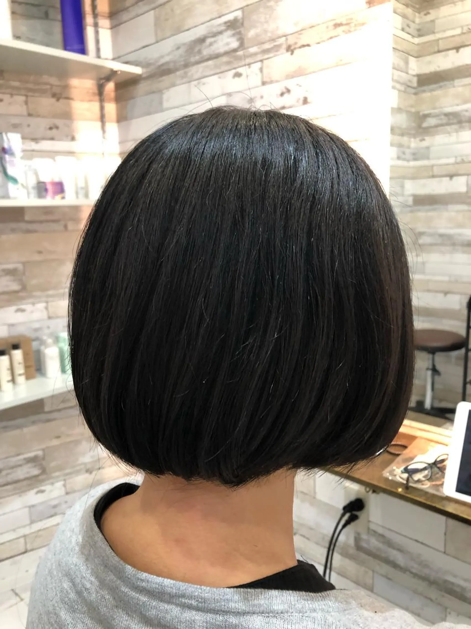 ミディアム 縮毛矯正 🌨丁寧さno1🌨 💫前田　愛💫のヘアスタイル