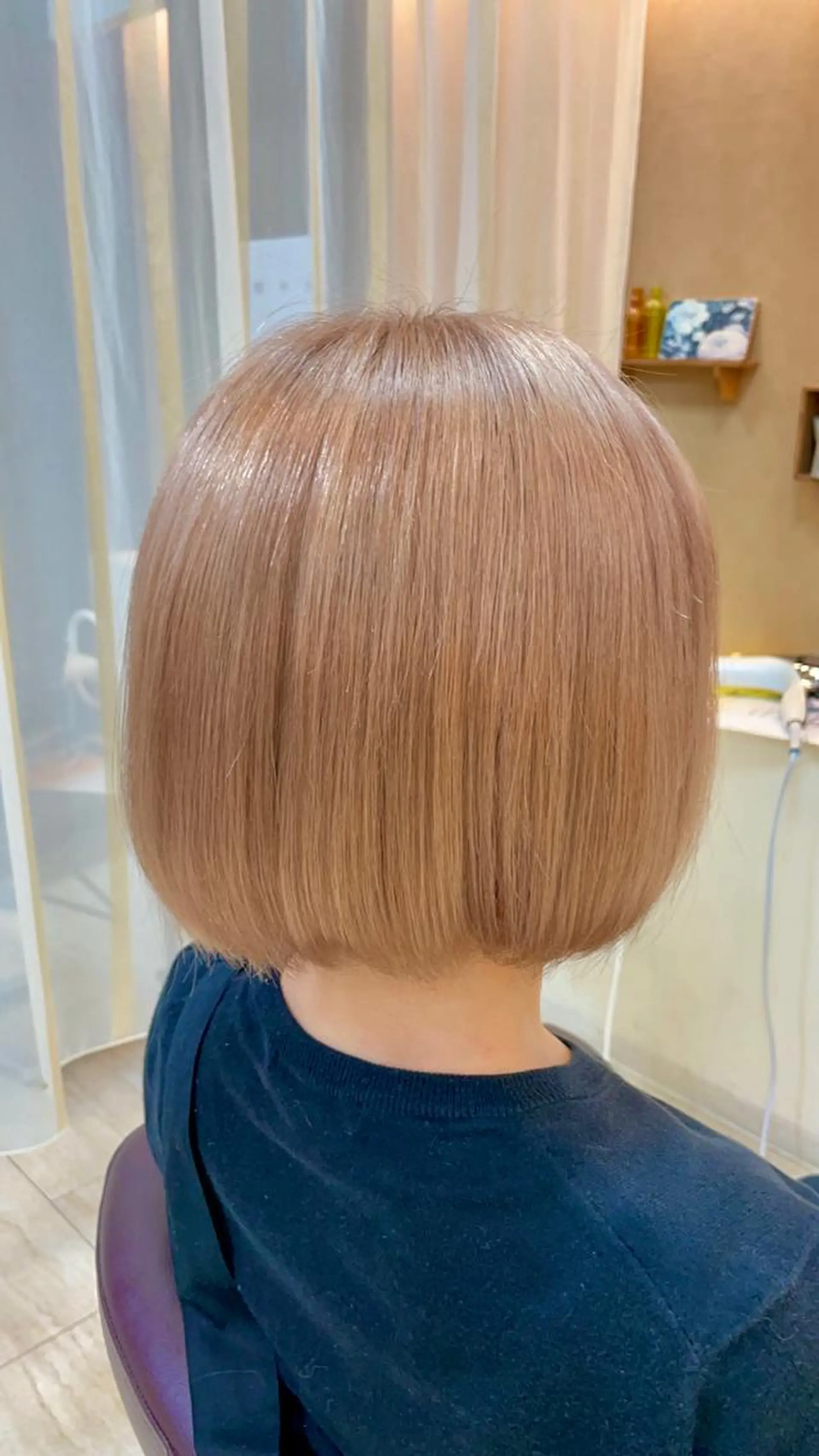 ミディアム カラー パーマ ヘアアレンジ メンズ メンズブリーチ ブリーチ ピンクカラー ヘアカラー トリートメント ヘッドスパ Hair make frei所属・メンズ専門美容師 堀井隼のヘアスタイル