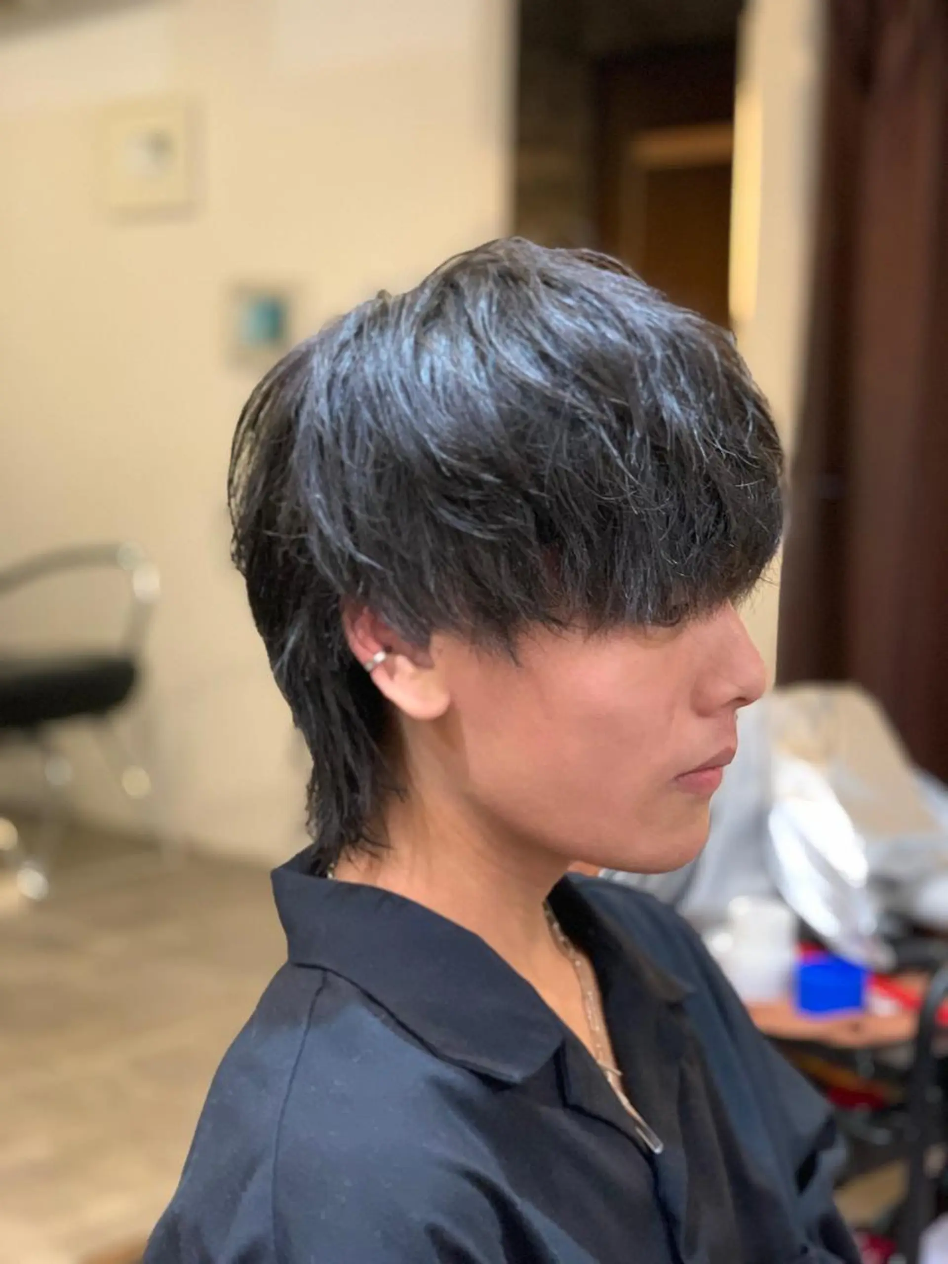 ショート カット CECIL hair なんば店所属・メンズパーマ 艶髪☆店長☆有馬のヘアスタイル