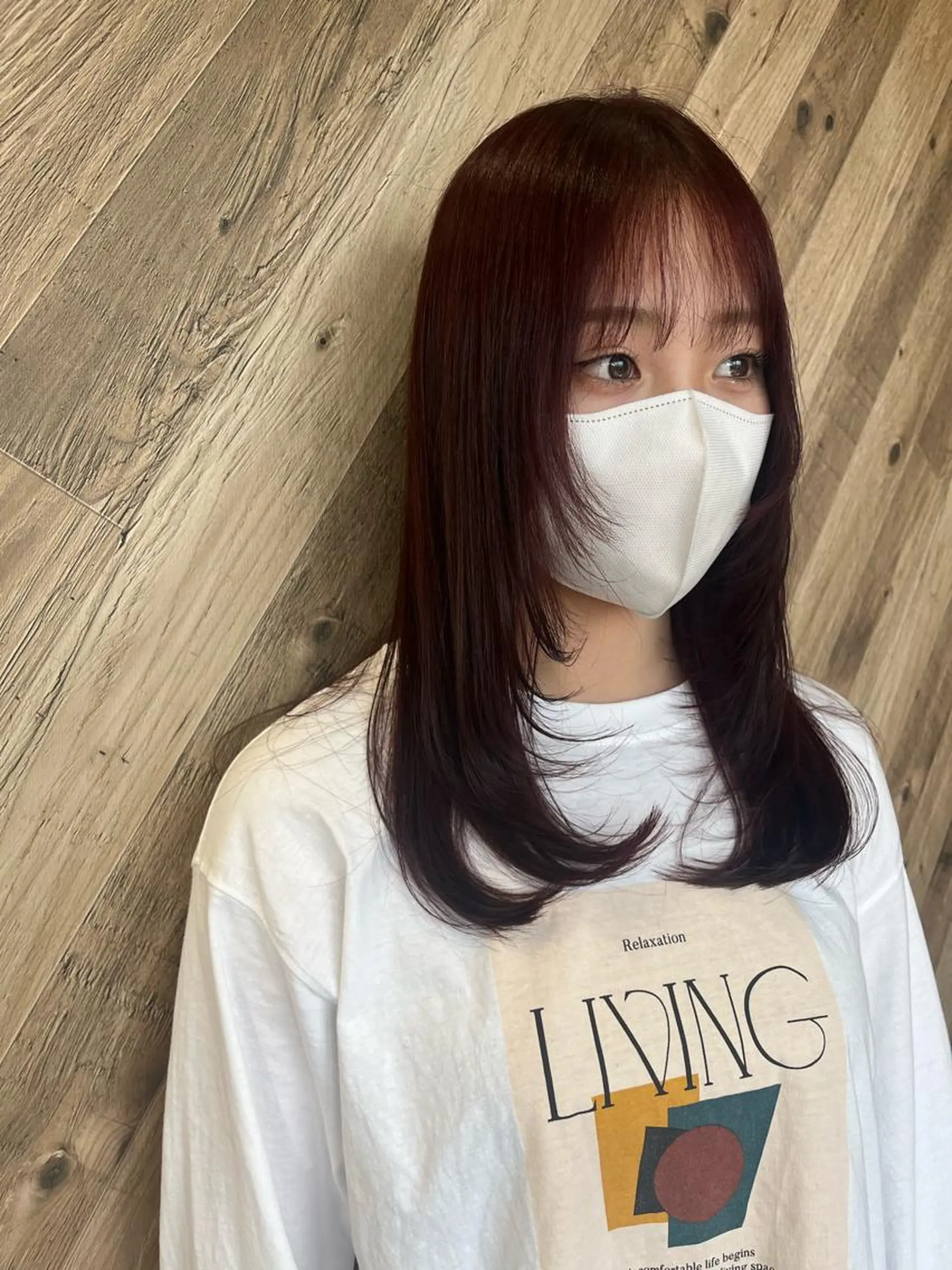 セミロング レイヤーカット カット ヘアカラー トリートメント TELA HAIR所属・長谷川 千尋のヘアスタイル