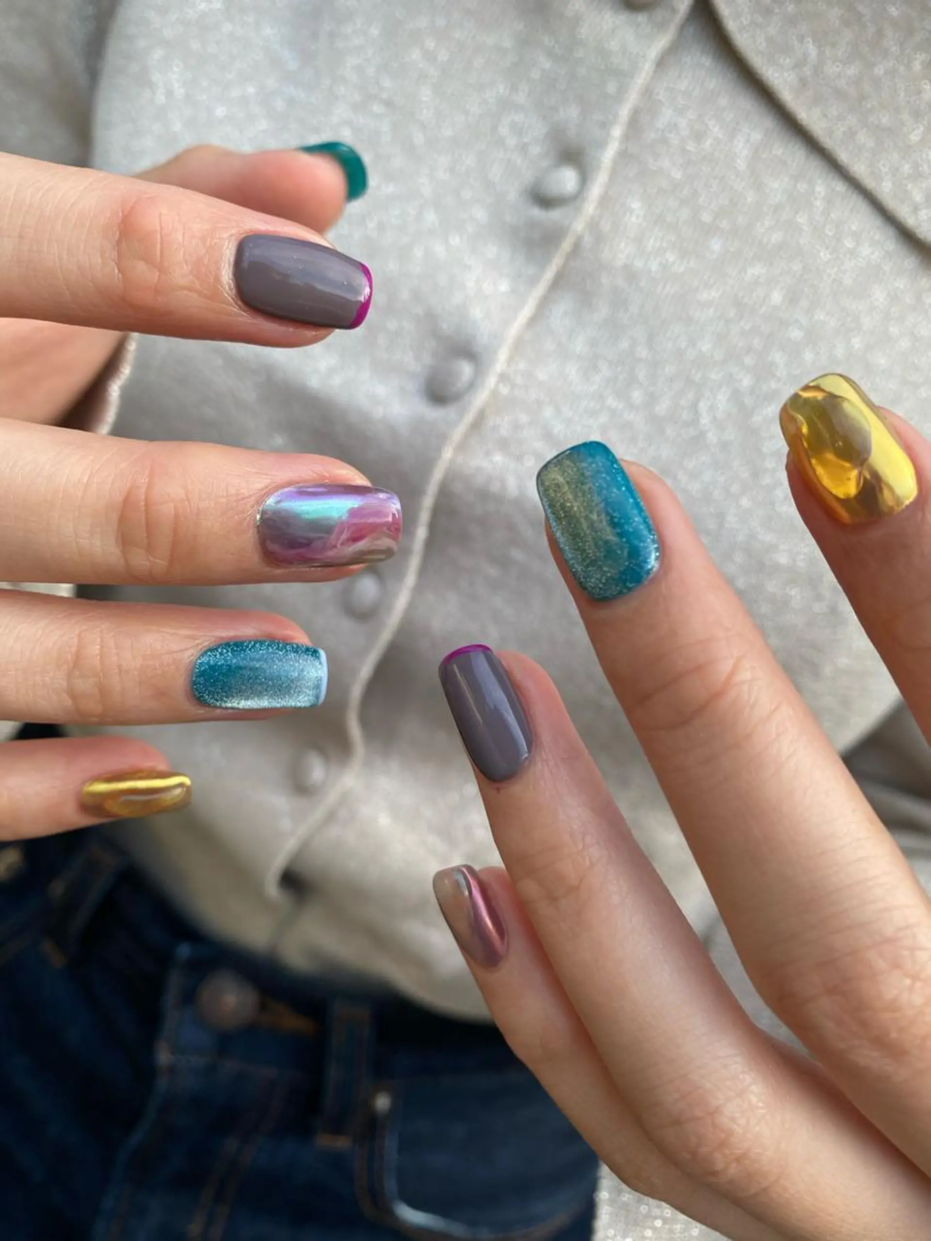 ネイル ニュアンスネイル 🌼大西洋子 laughl🌼のネイルデザイン