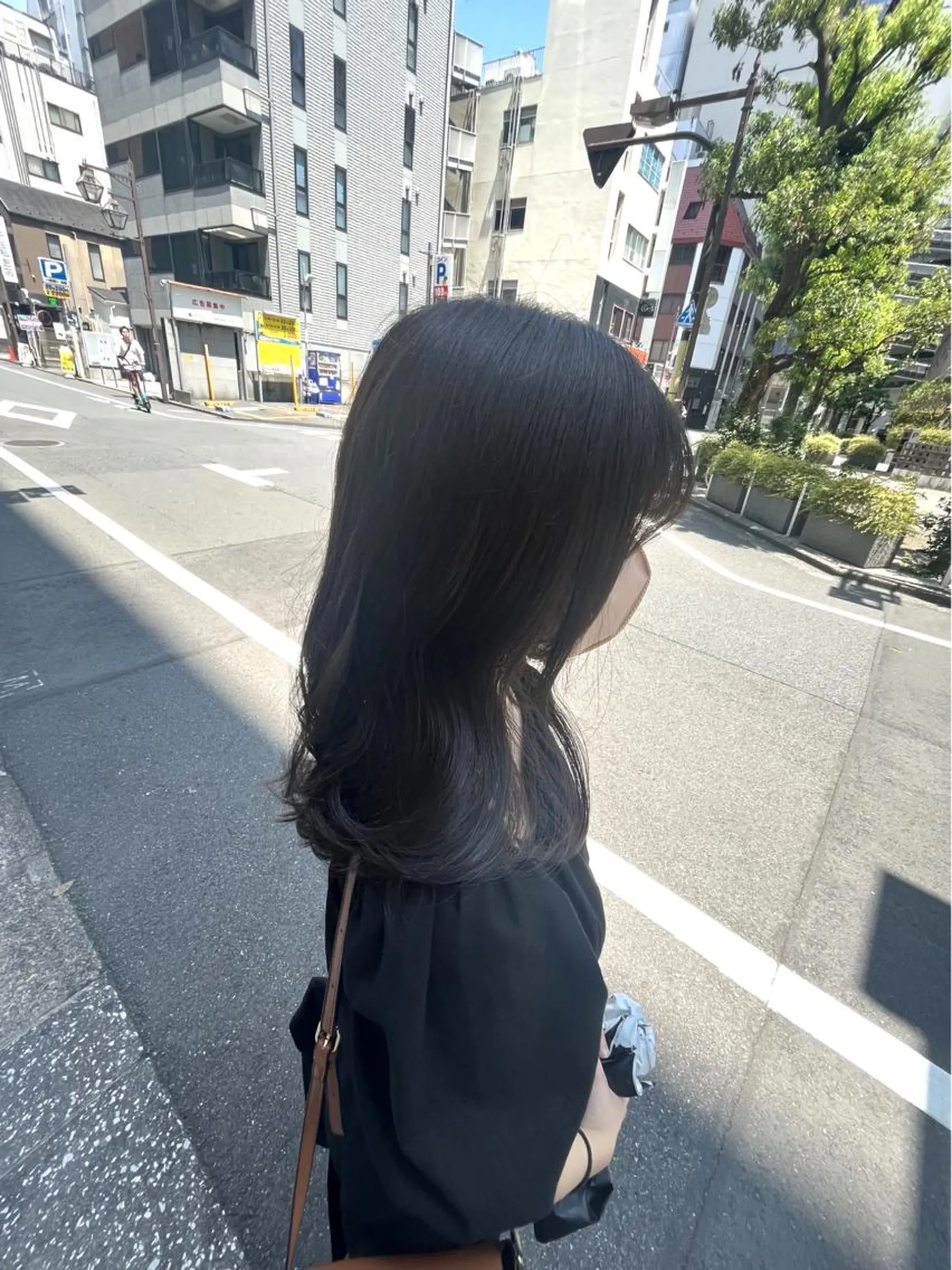 ミディアム カラー グレージュ トリートメント DEFI所属・ブリーチ／ヘアメ募集 ʟᴇɪ.れいのヘアスタイル