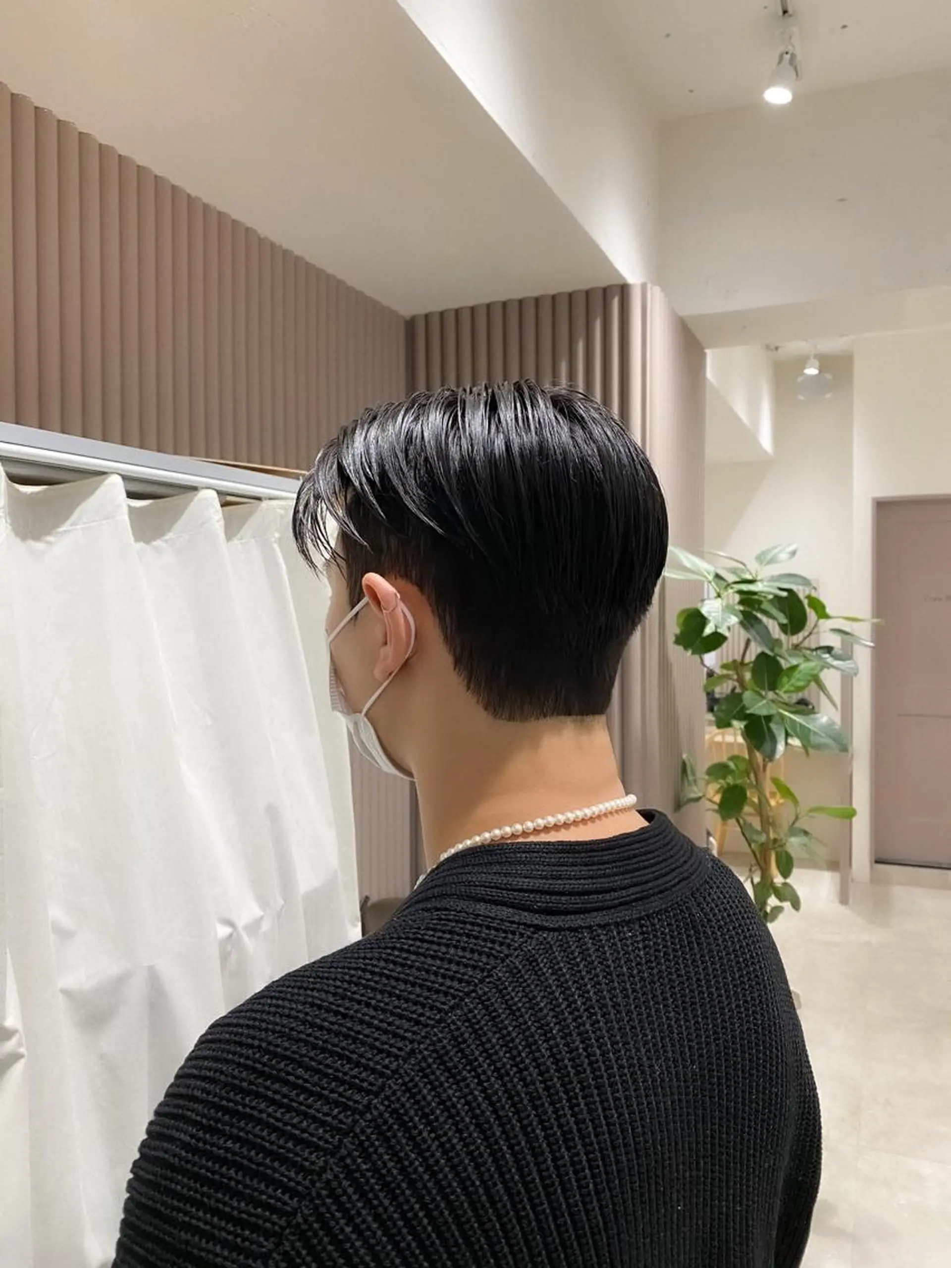 ショート パーマ メンズ ダウンパーマ メンズパーマ カット パーマ トリートメント ヘッドスパ ヘアセット 韓国メンズヘア専門 RYO 表参道/原宿のヘアスタイル