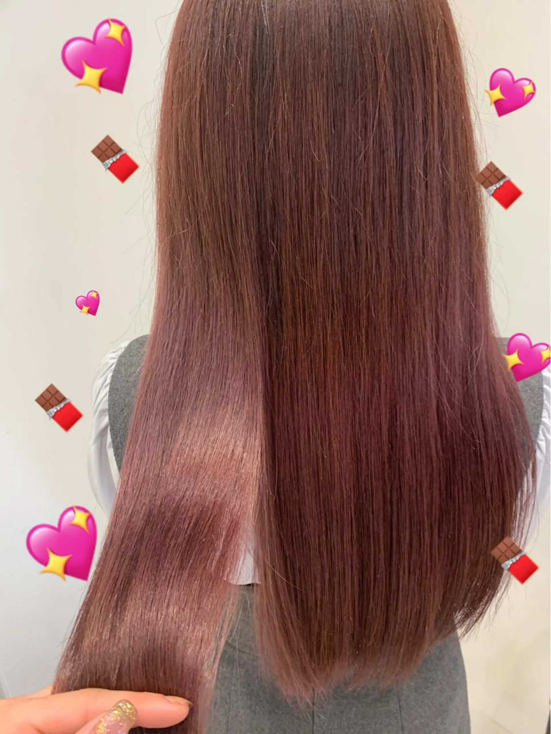 セミロング カラー ブリーチ ダブルカラー グラデーションカラー グレージュ インナーカラー EMANON新宿東口所属・新宿駅近♡ ♡個室♡三都季🌜のヘアスタイル