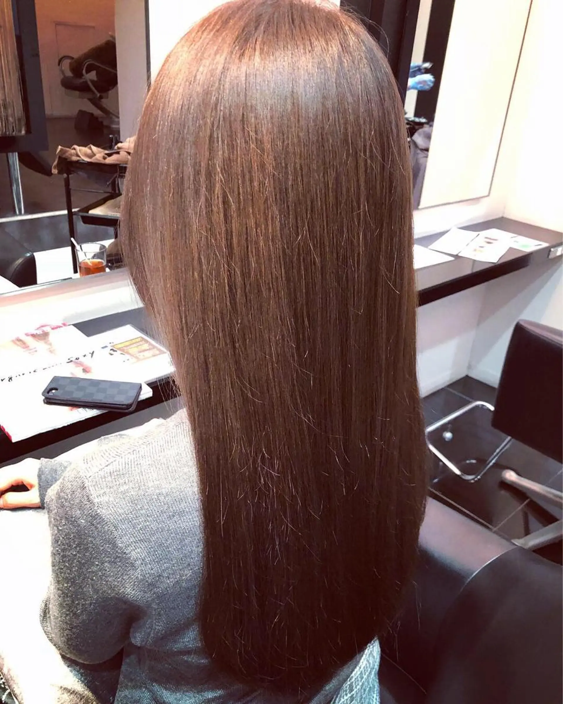 ロング カラー アッシュ グレージュ 外国人風カラー ヘアカラー adept北千住店所属・✨髪質改善＆ボブ✨ 近藤 凌のヘアスタイル