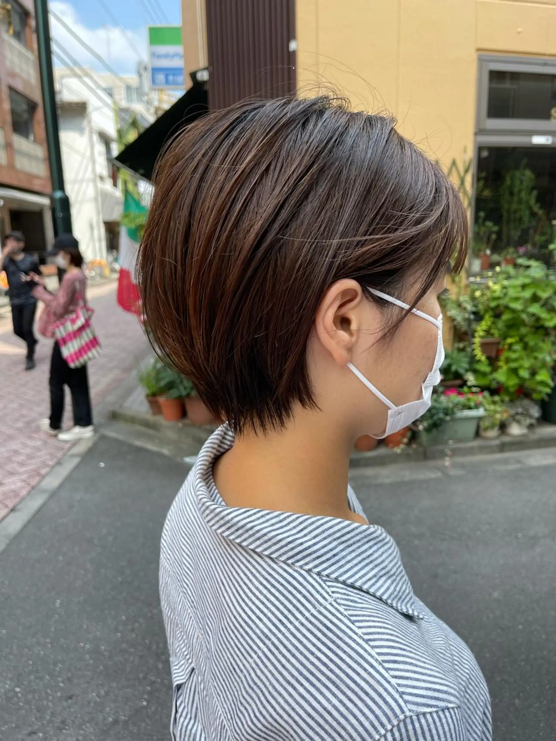 ショート ショートヘア カット トリートメント 高円寺フェード 武内和樹のヘアスタイル