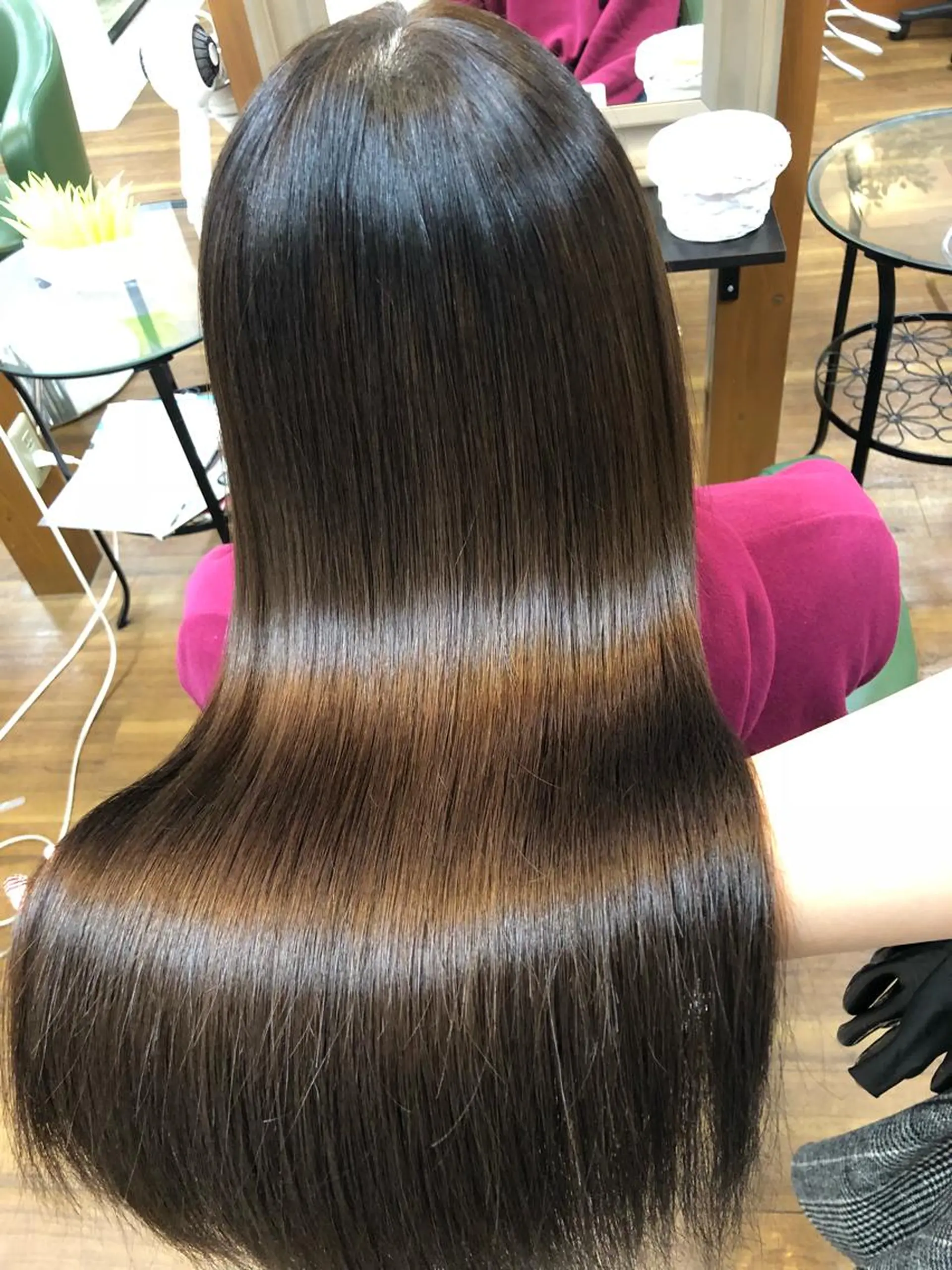 ロング カラー PALETTE(パレット)所属・SHIORI💜艶々 柔らかカラーへ💜のヘアスタイル
