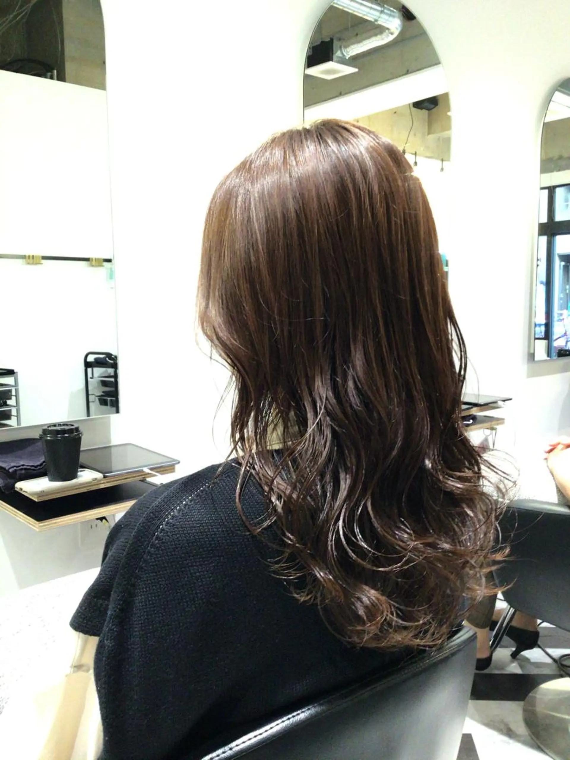 セミロング カラー ヘアカラー トリートメント ヘッドスパ ✨あなたのお悩み解消 美容師✨TOMOKAのヘアスタイル