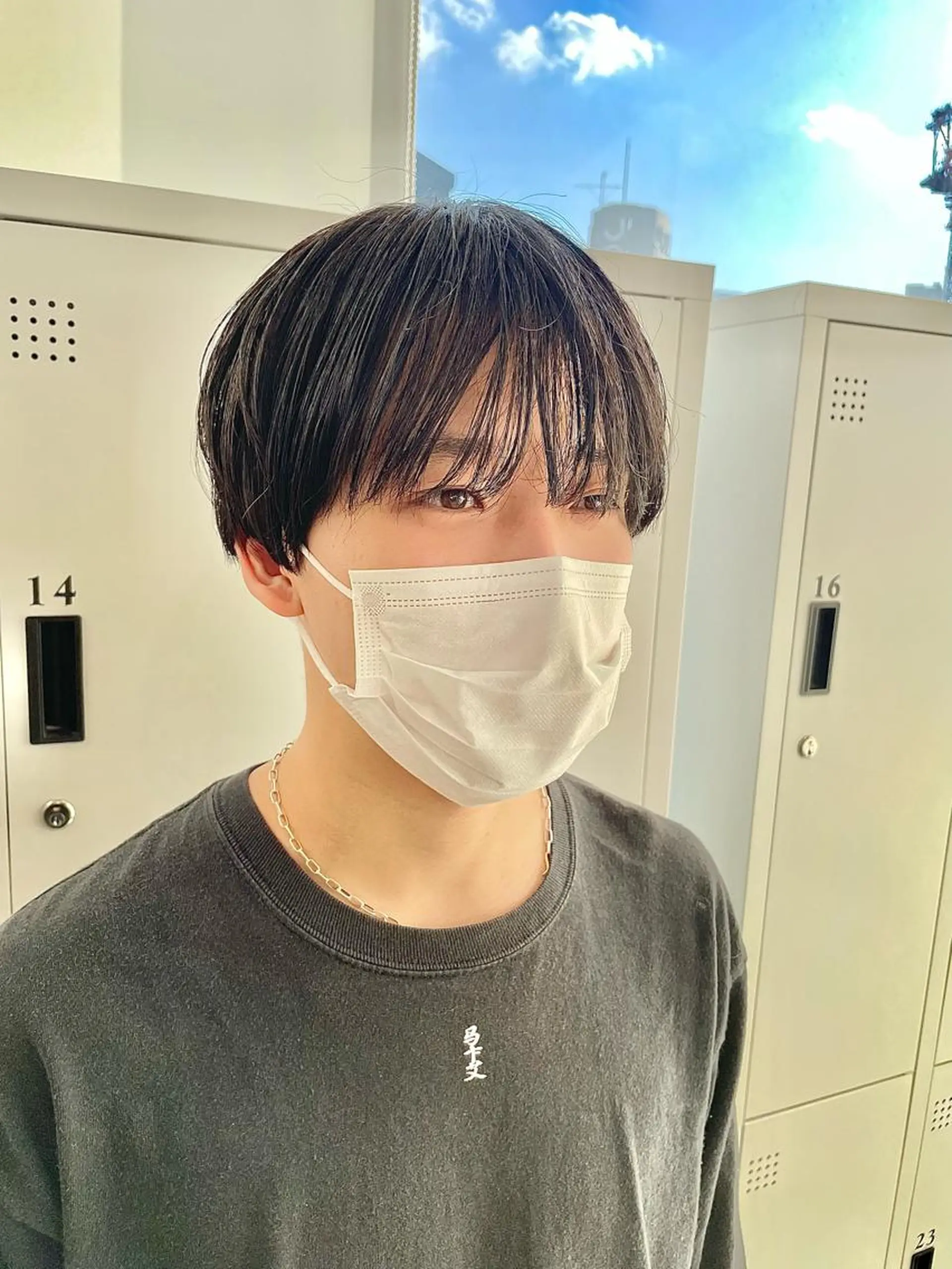 メンズ マッシュ シースルーマッシュ 🔷ダブルカラーハイ トーン🔷櫻井走のヘアスタイル