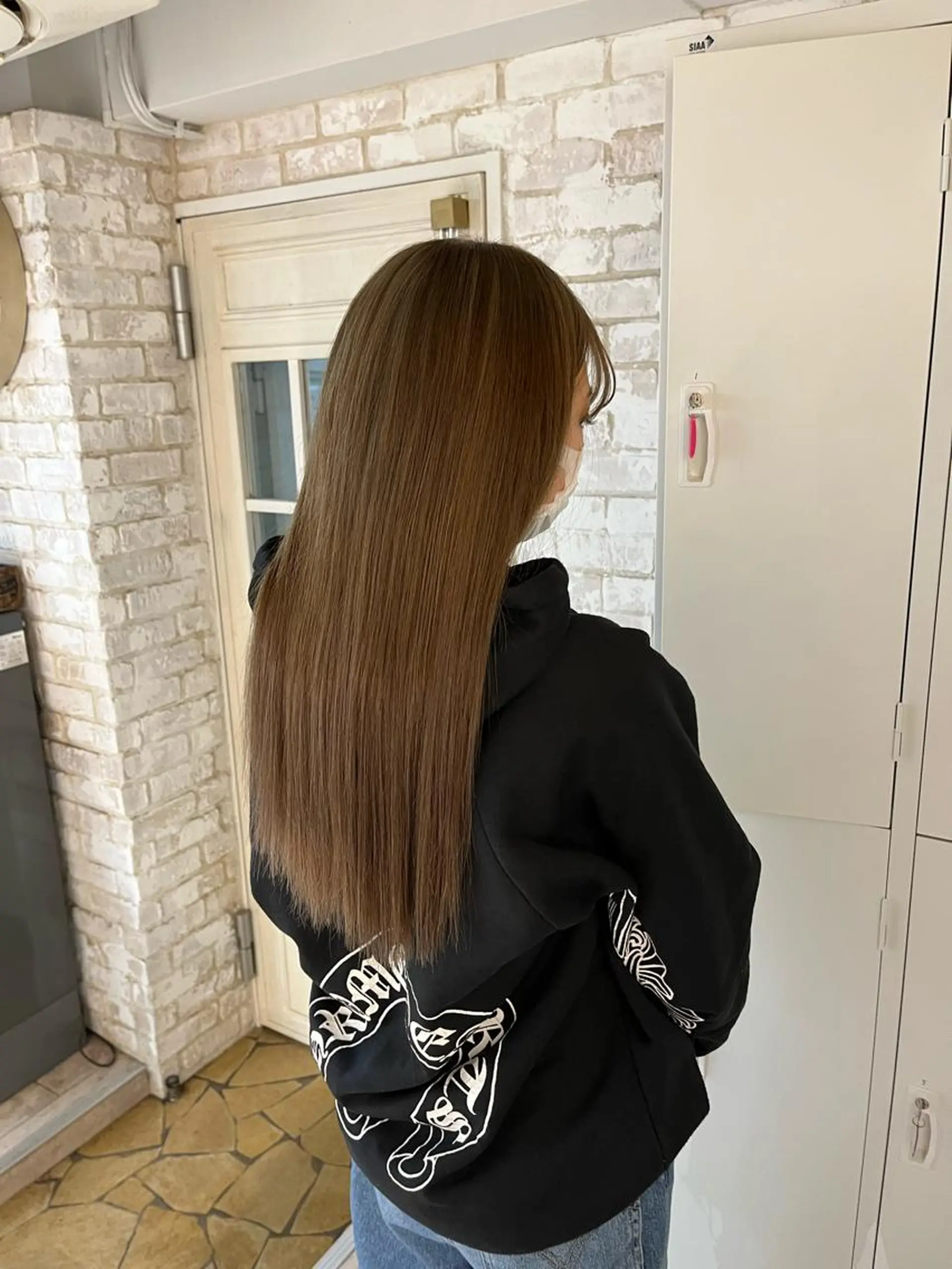 ミディアム カラー ヘアカラー エクステ ヘアセット エクステ/プル エクステKOICHIのヘアスタイル