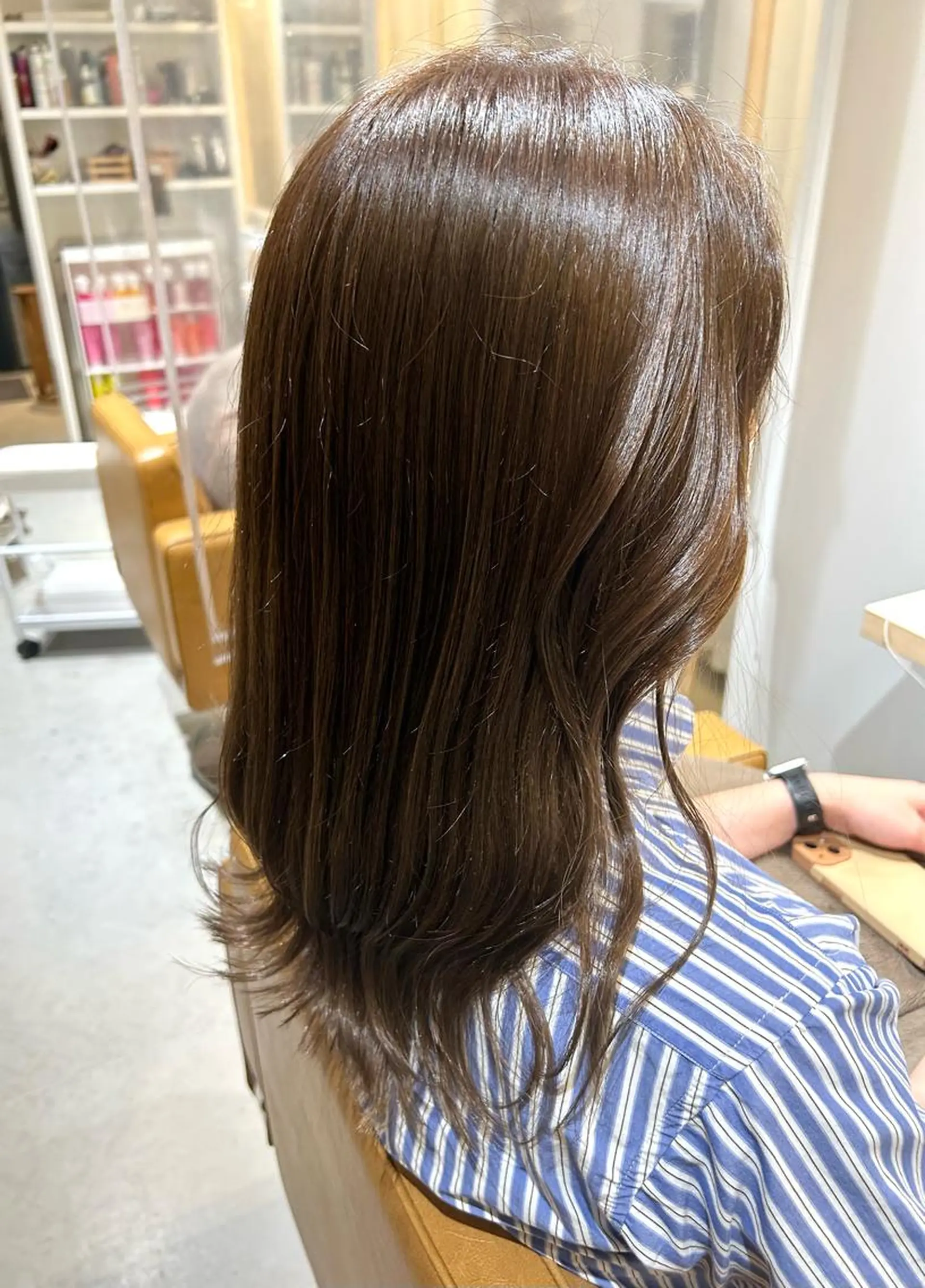 カラー 艶髪/韓国風🤍🖤 小林実央のヘアスタイル