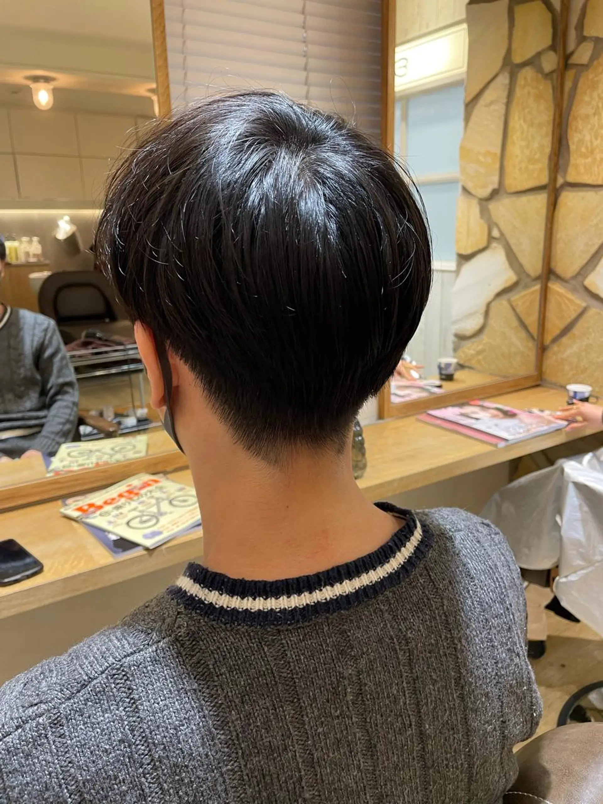 ショート 新宿　副店長 新井彩斗のヘアスタイル