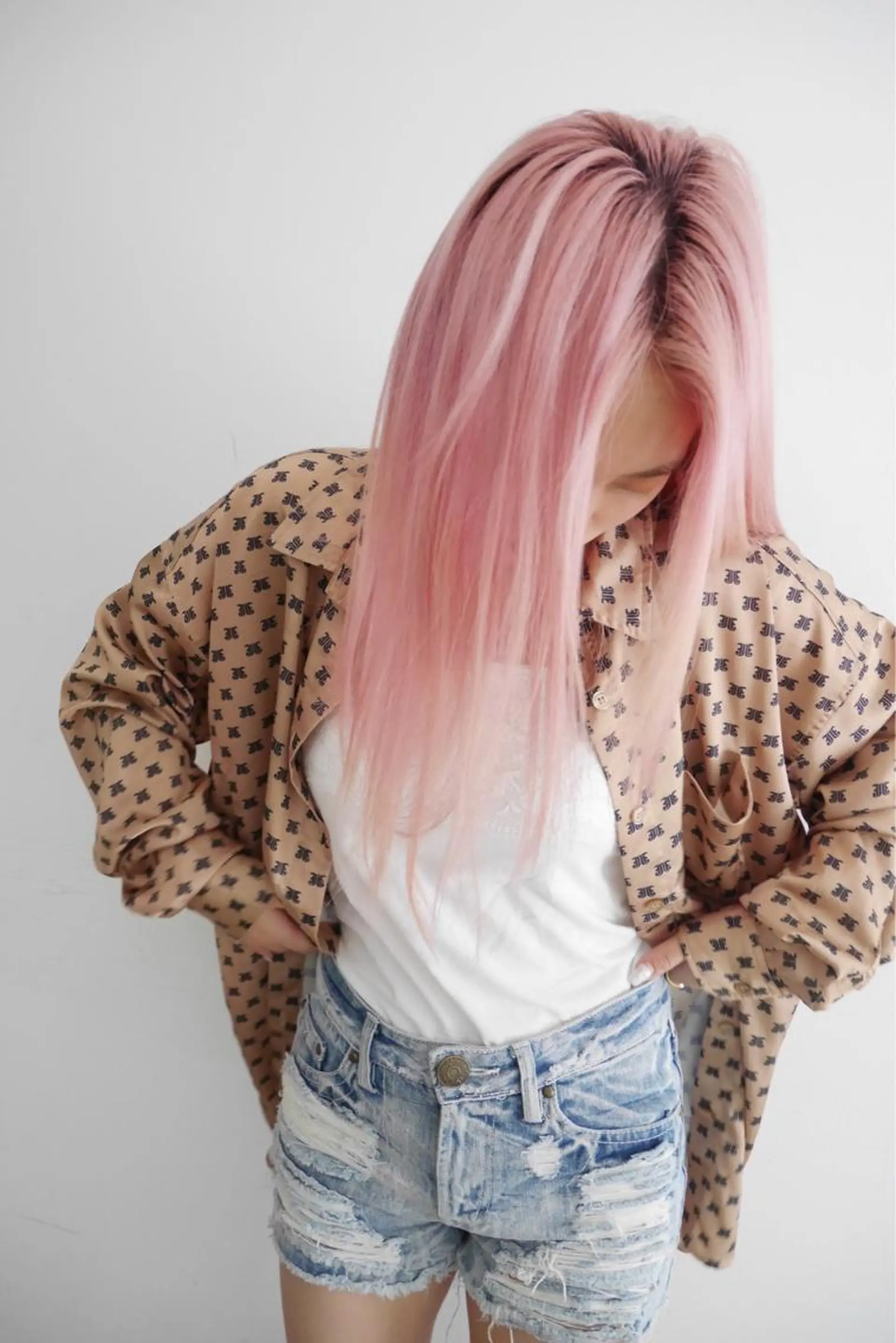 ロング カラー ヘアカラー 🎀プルエクステ みまひかる🎀のヘアスタイル