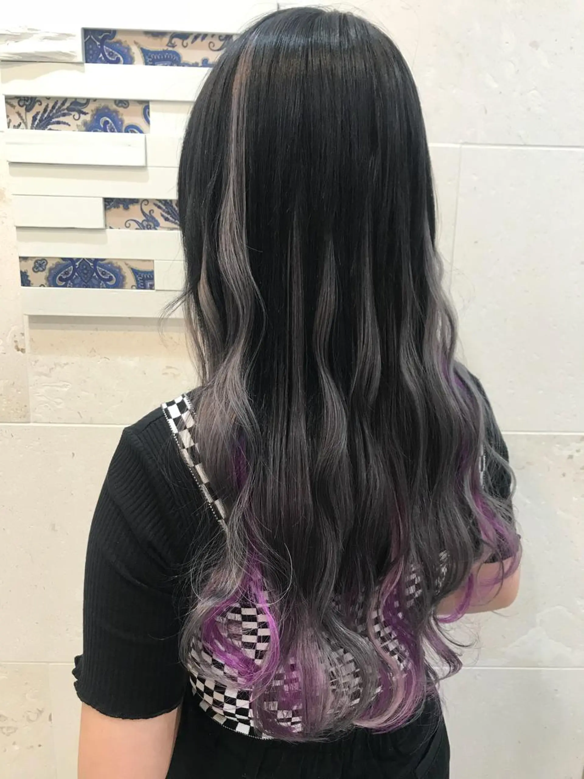 ロング カラー 💘カラー人気Ｎｏ. １💘SAYAのヘアスタイル