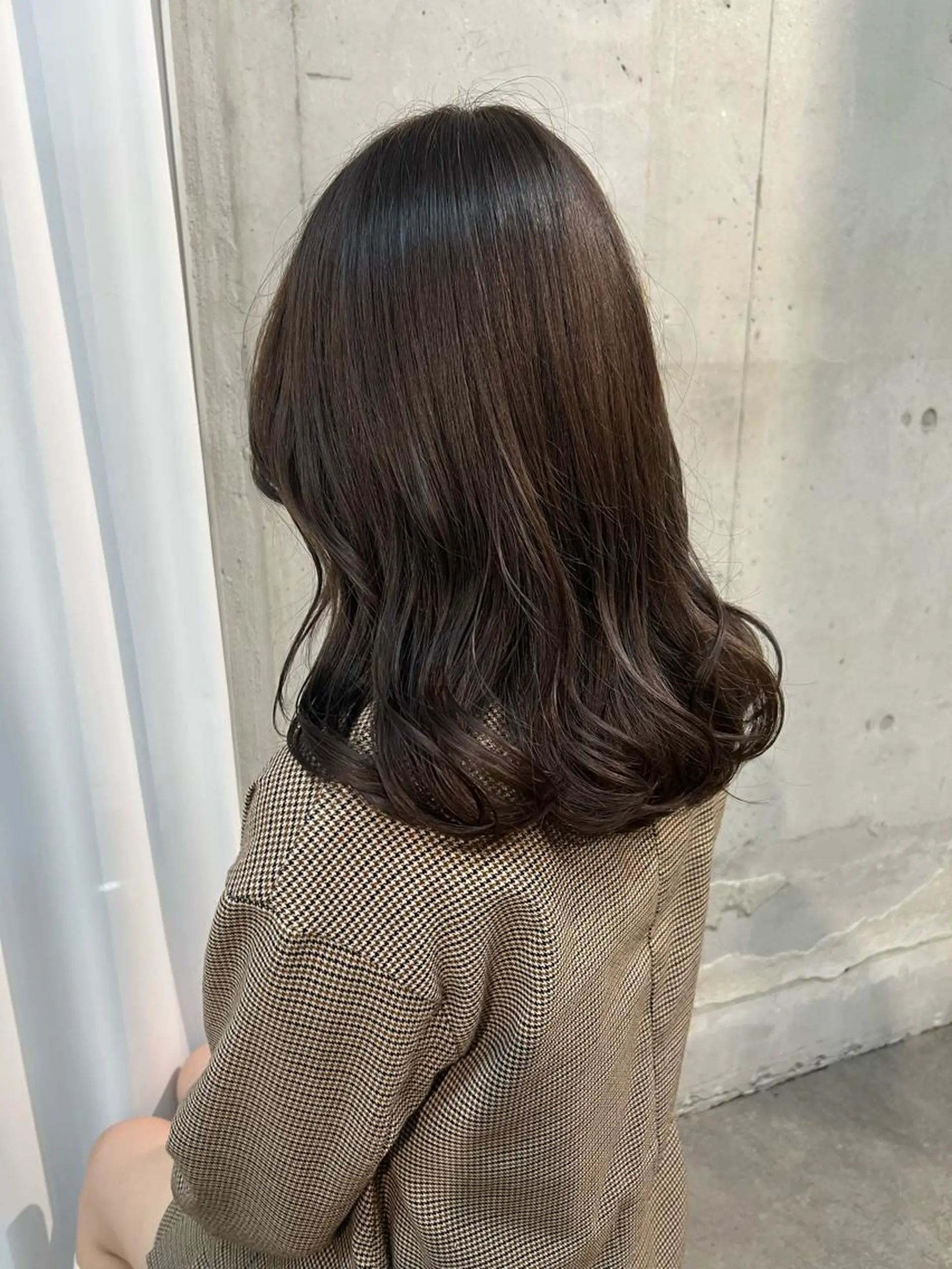 セミロング カラー グレージュ ヘアカラー Ayaka🩰🎀 ガーリー/暖色♡のヘアスタイル