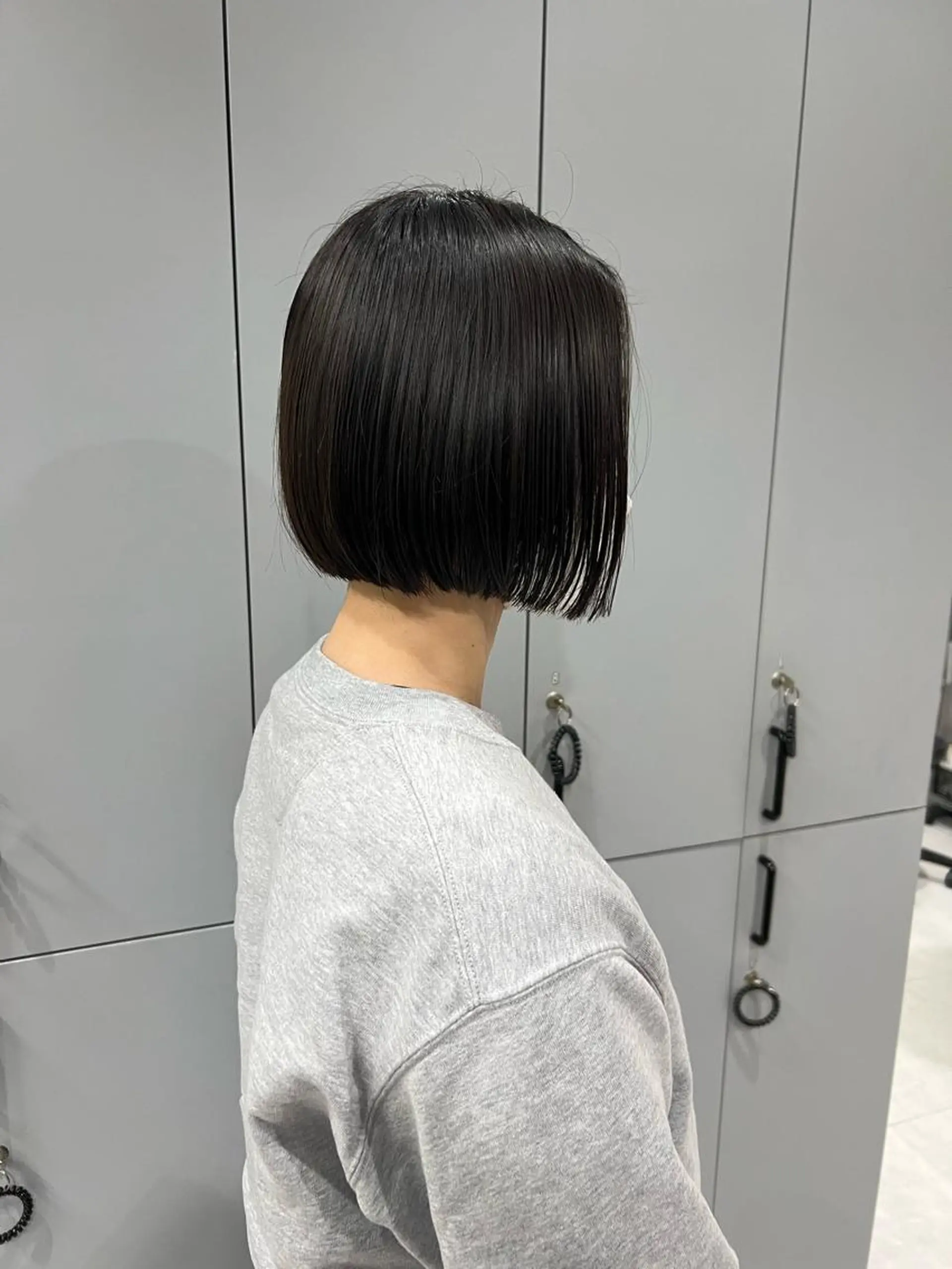 ショート ボブ カット 村山 豪歩のヘアスタイル