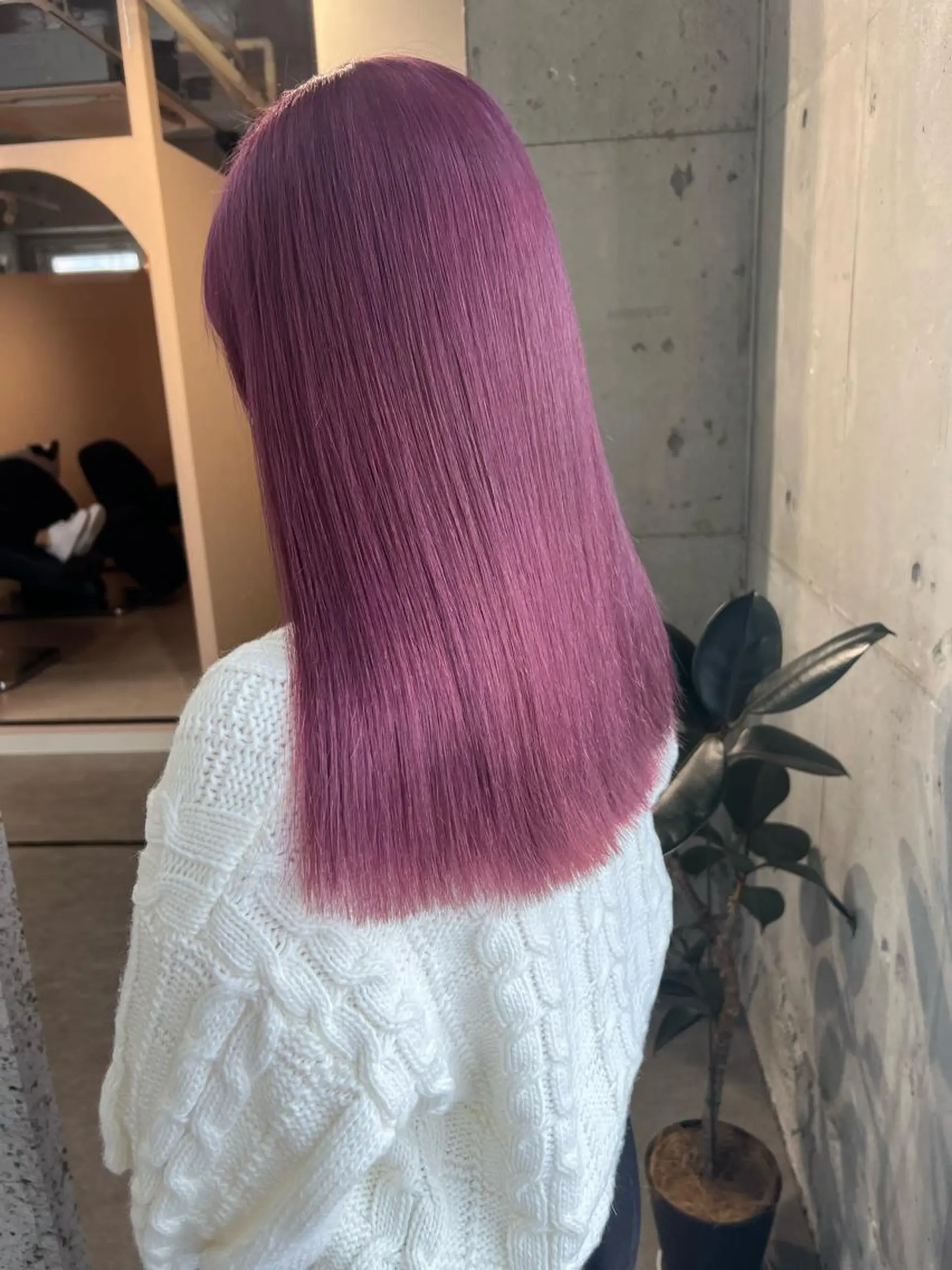ロング カラー バレイヤージュ ブリーチ ケアブリーチ ハイライトカラー インナーカラー ヘアカラー lani 天神大名/ブリーチのヘアスタイル