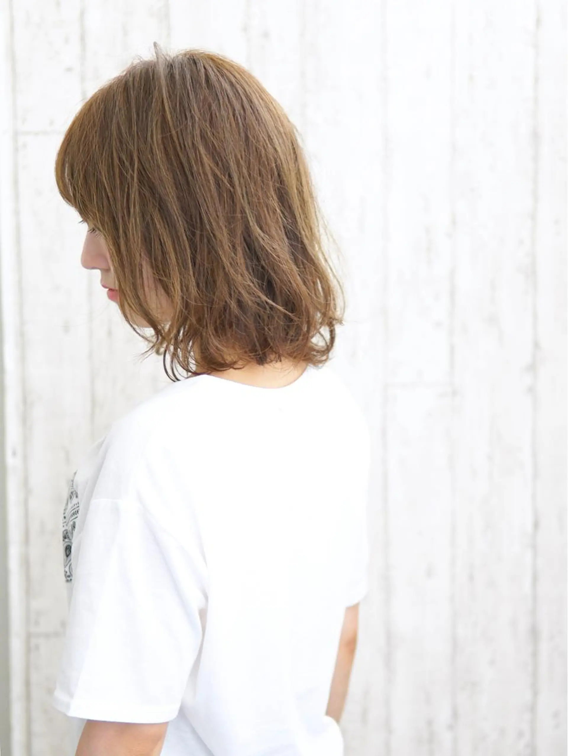 ミディアム カラー パーマ ヘアアレンジ メンズ キッズ ネイル マツエク・マツパ ミディアムネイル 元町・中華街白髪染めサロン T&um【ティーアンドアム】所属・永野 良一のその他イメージ
