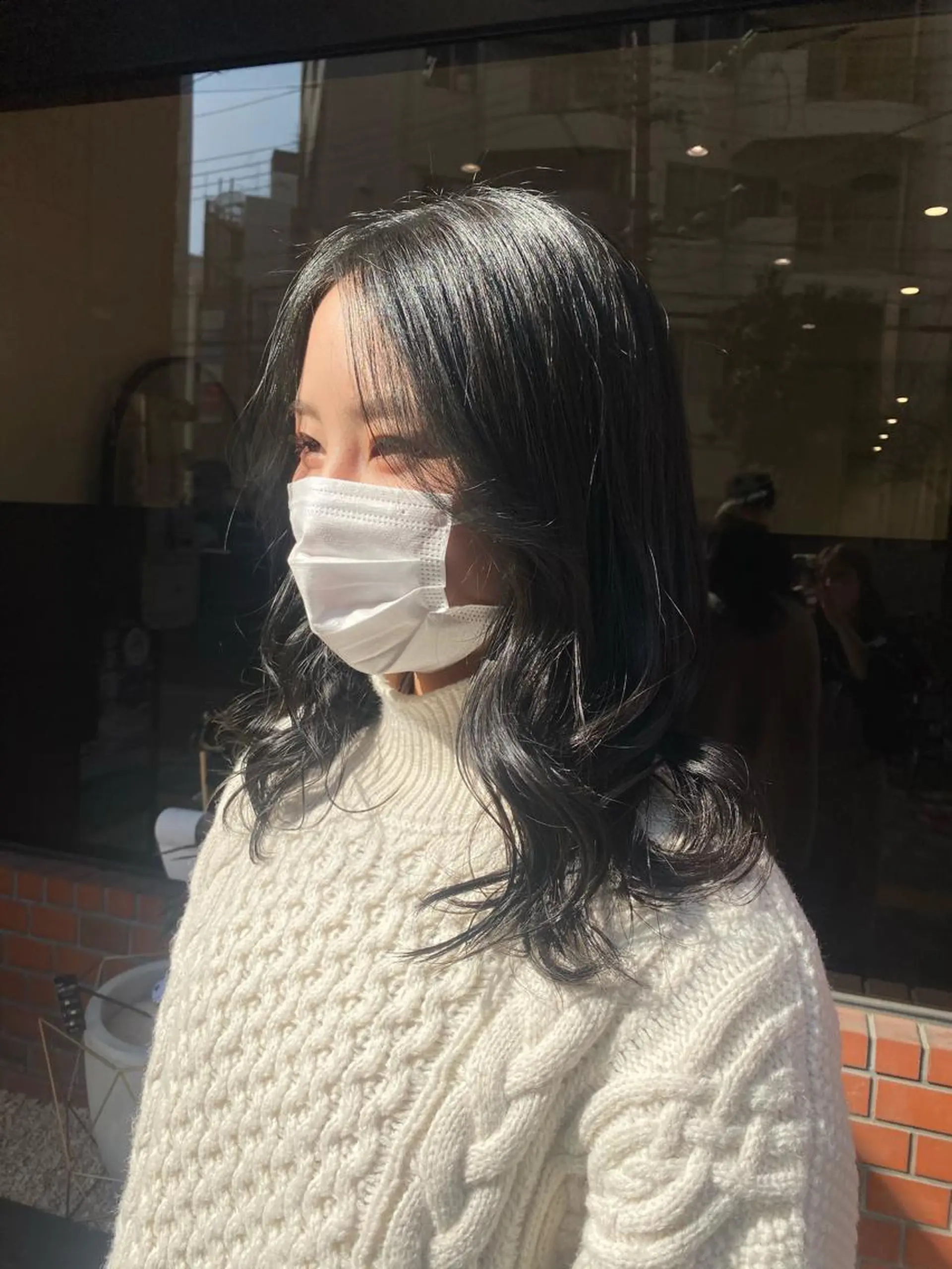 ミディアム 大野 美紅のヘアスタイル